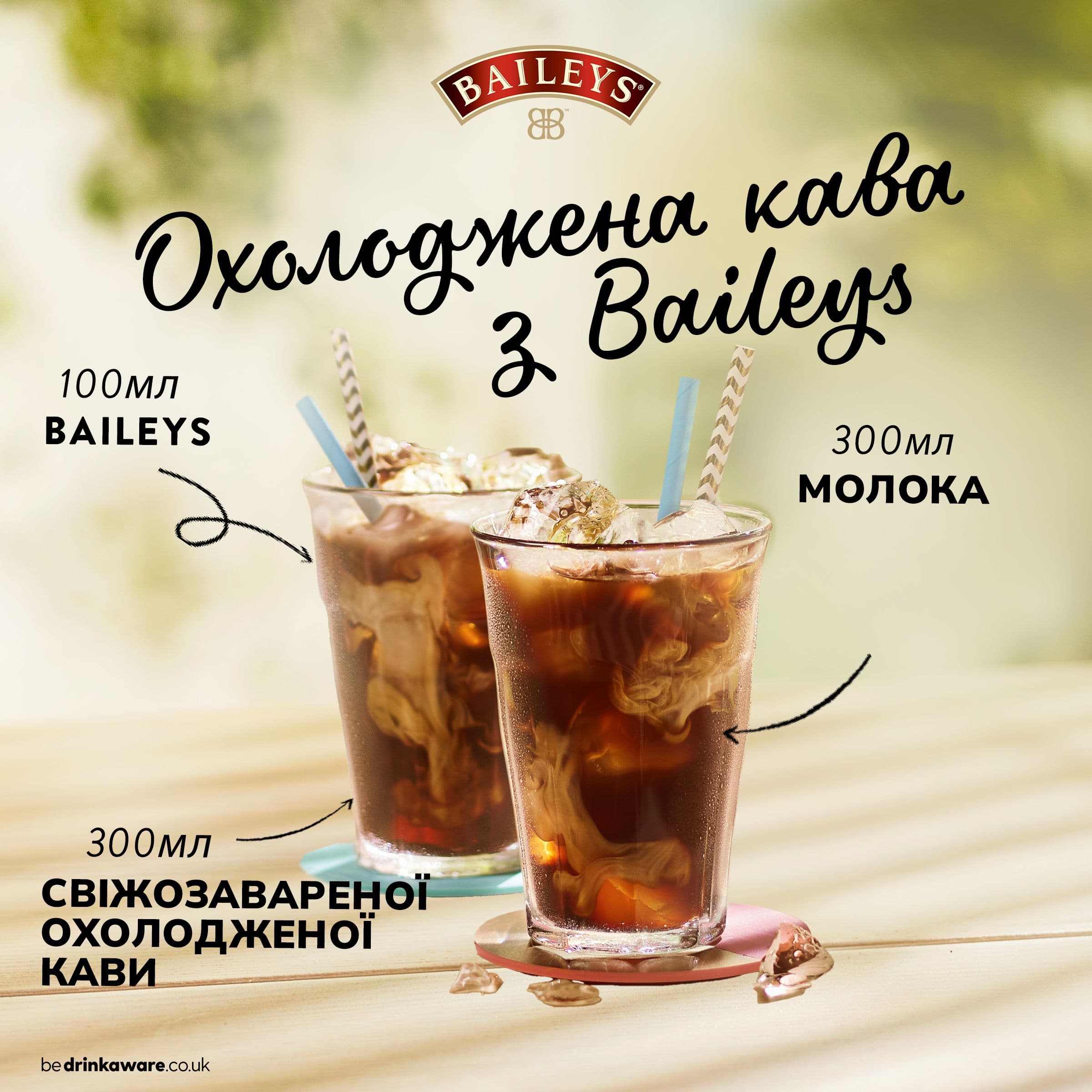 Лікер Baileys Original, 17%, 1 л (1632)