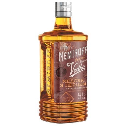Настоянка Nemiroff Originals Українська медова з перцем 40% 1 л