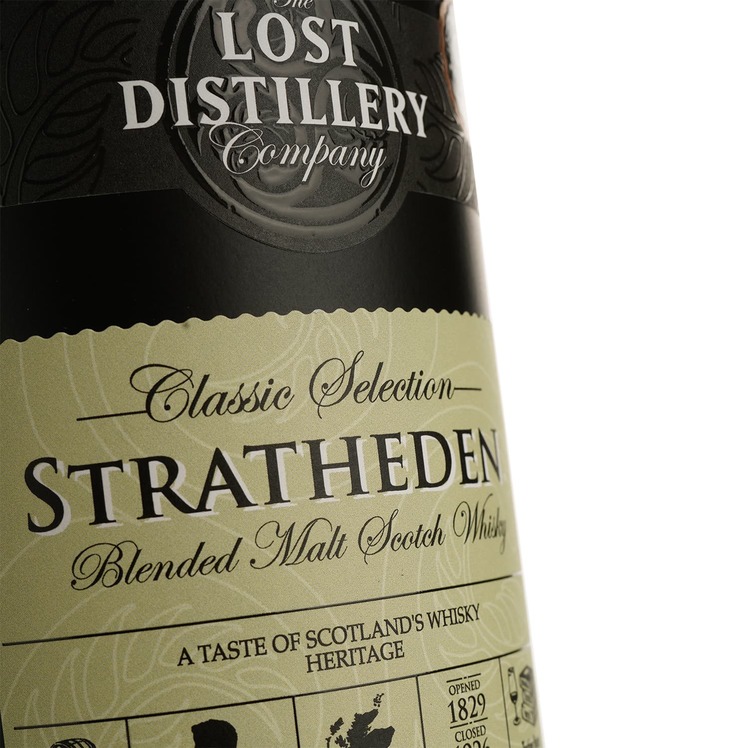 Віскі The Lost Distillery Stratheden Blended Malt Scotch Whisky 43% 0.7 л в подарунковій коробці
