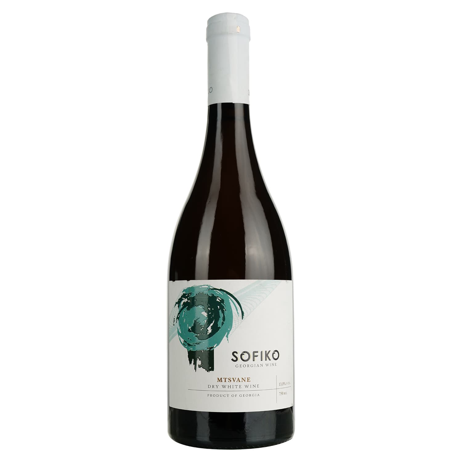 Вино Sofiko Mtsvane, сухе, біле, 0,75 л