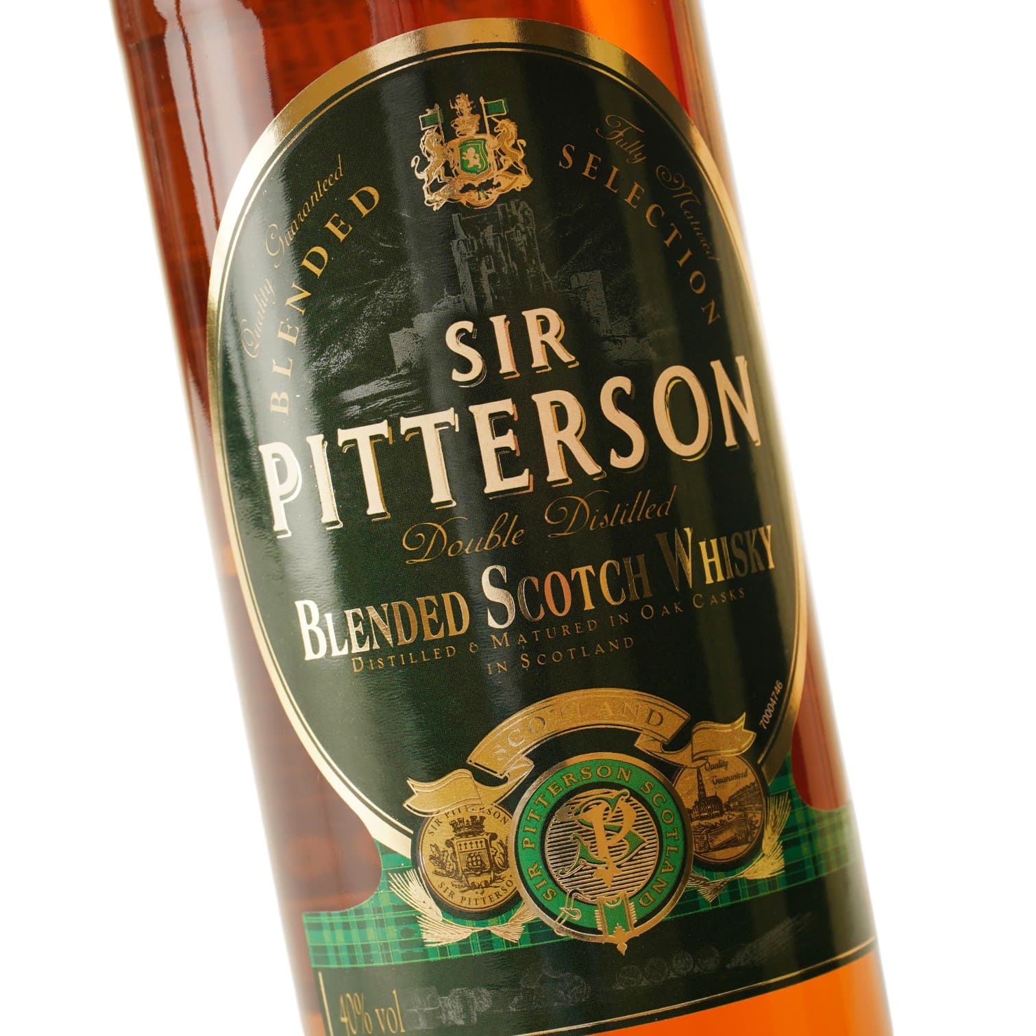 Віскі Sir Pitterson Premium Blended Scotch Whisky 40% 0.7 л