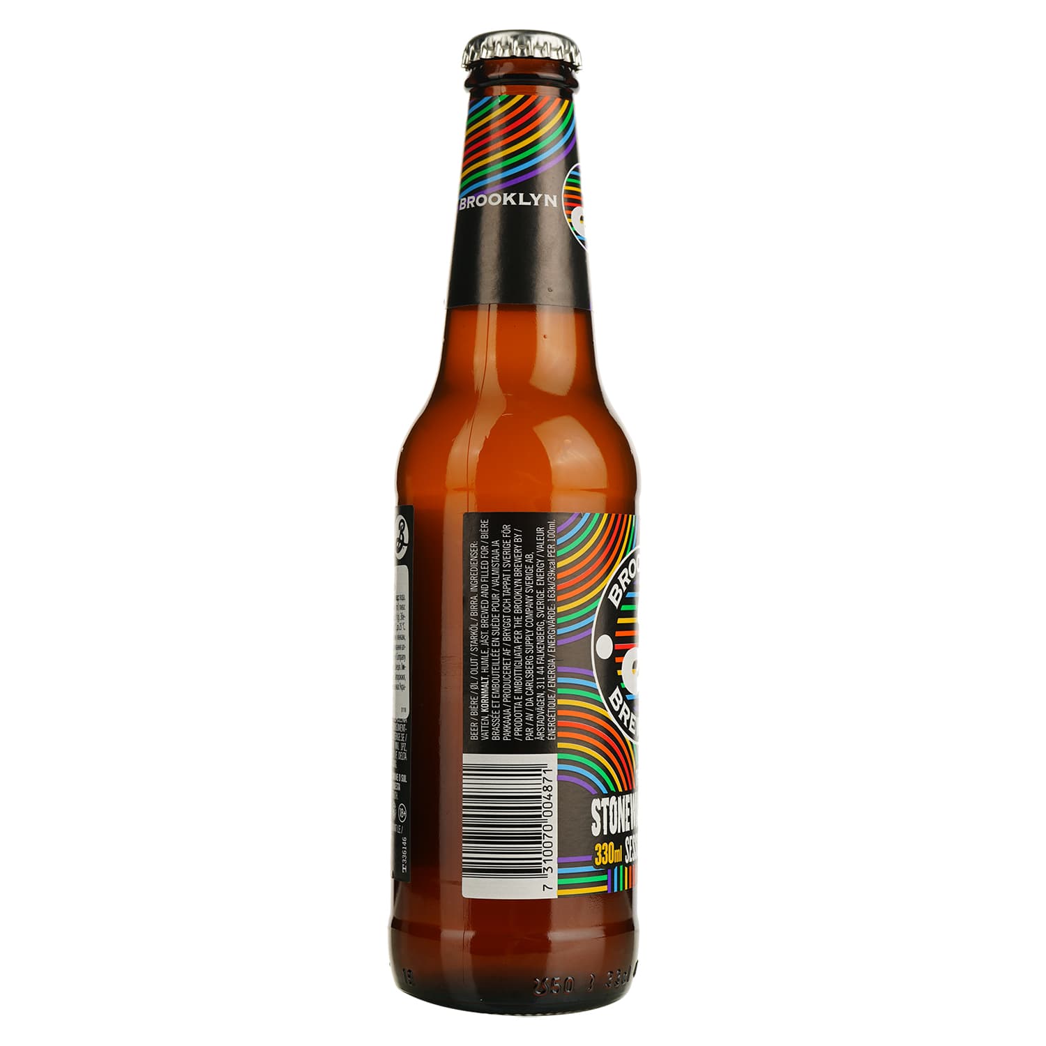 Пиво Brooklyn Brewery The Stonewall Inn IPA світле 4.6% 0.33 мл