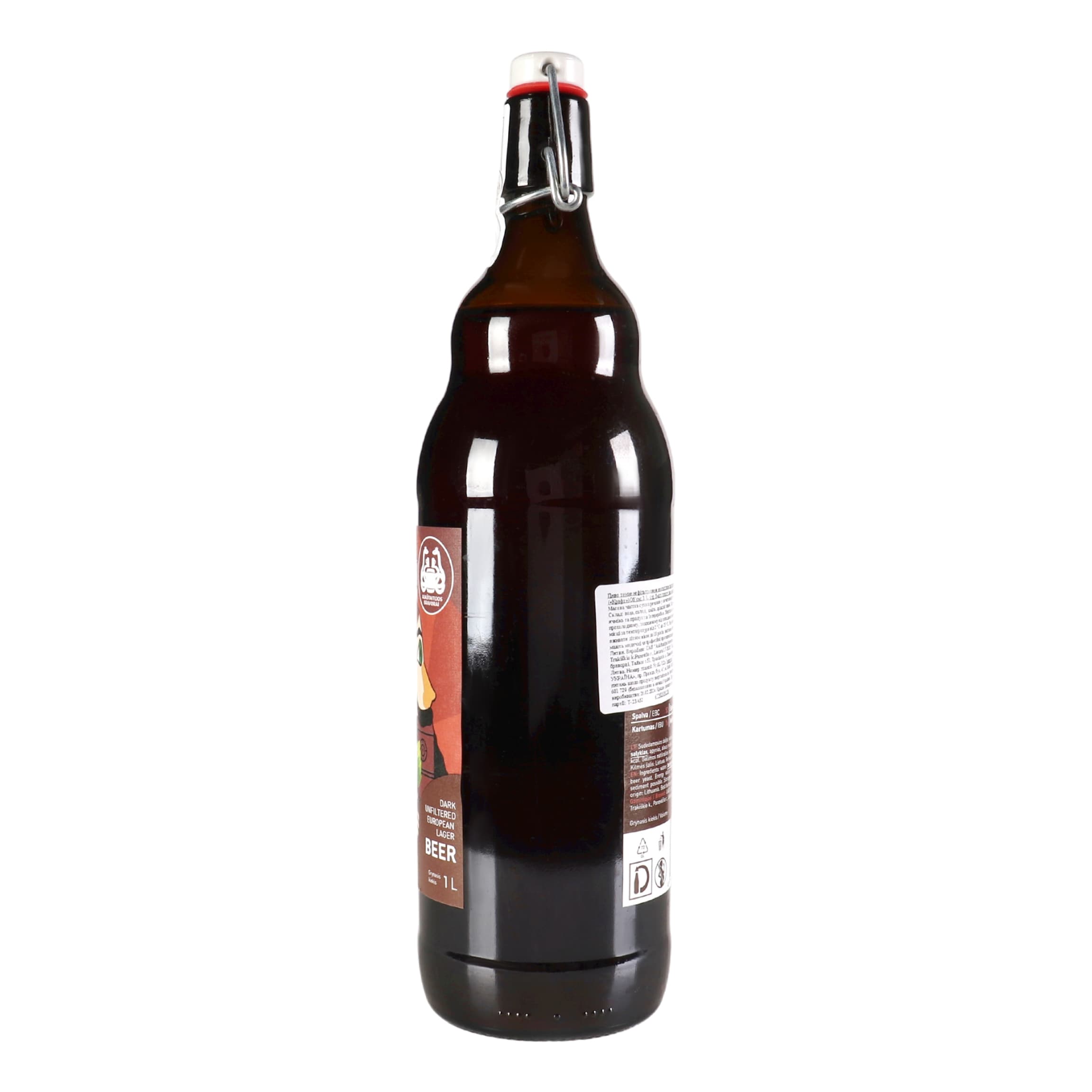 Пиво Bistrampolio Craft Dvaro Tamsusis темне 5.5% 1 л