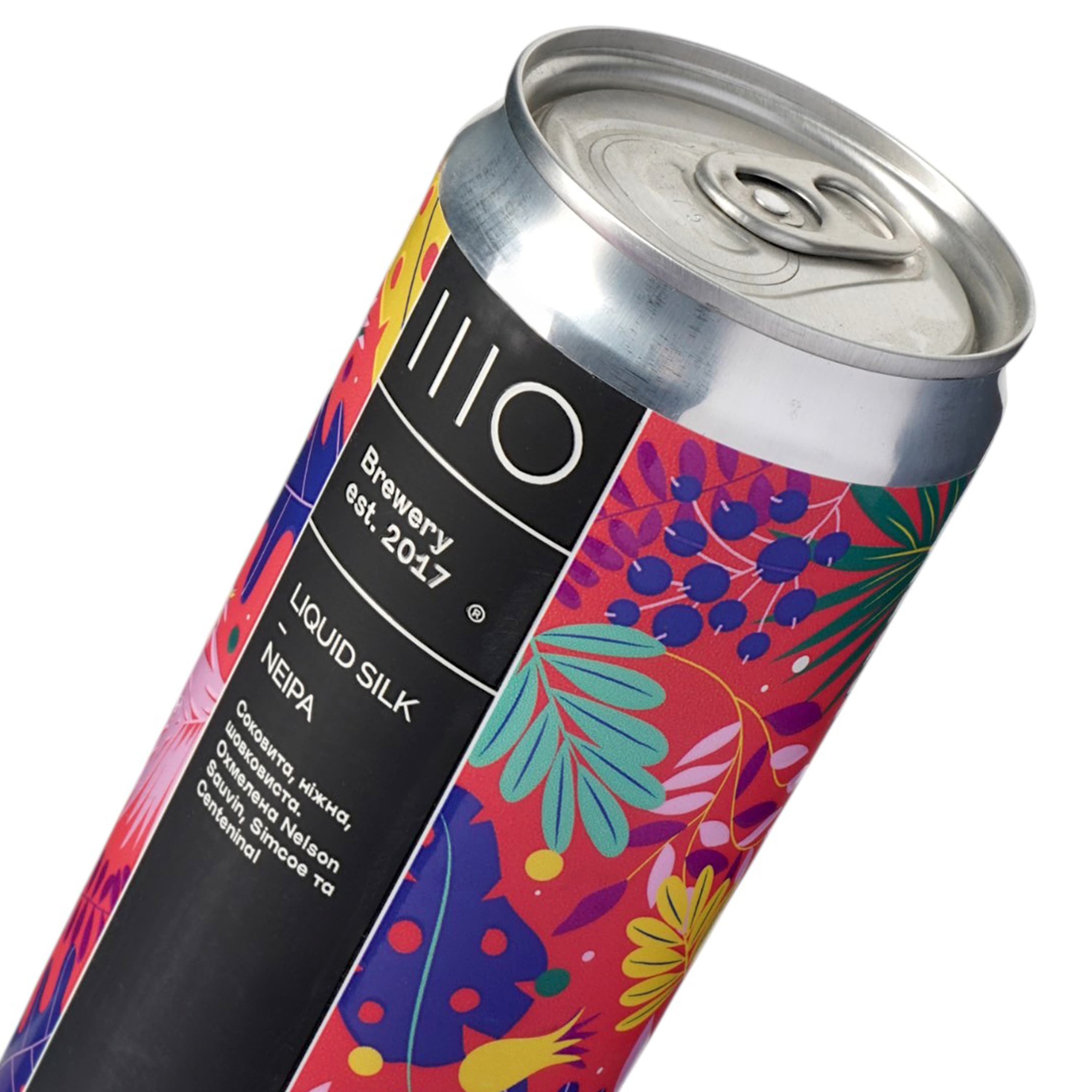 Пиво Sho Brewery Liquid Silk світле нефільтроване 0.33 л