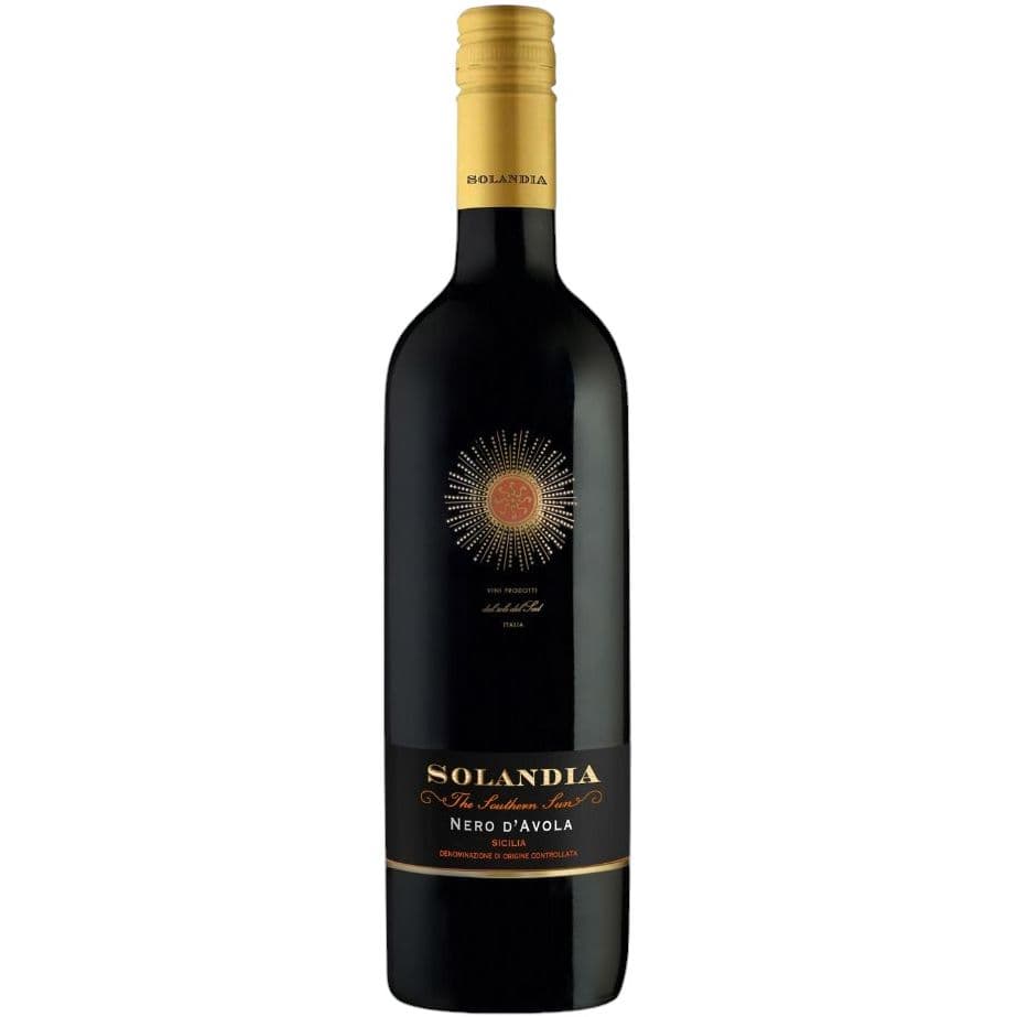 Вино Solandia Nero d'Avola Sicilia червоне сухе 13.5% 0.75 л
