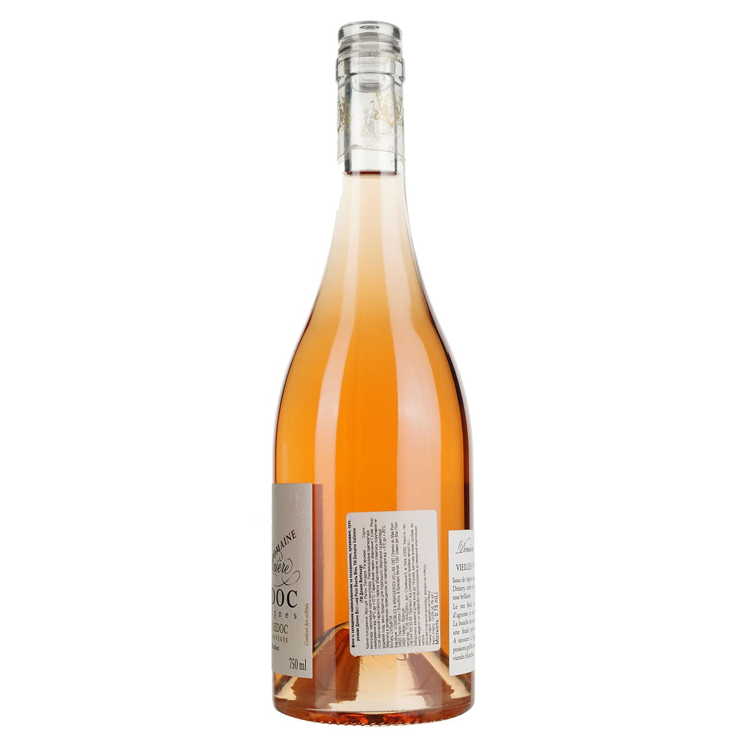 Вино Domaine Valiniere Rose Vieilles Vignes AOP Languedoc, рожеве, сухе, 0,75 л