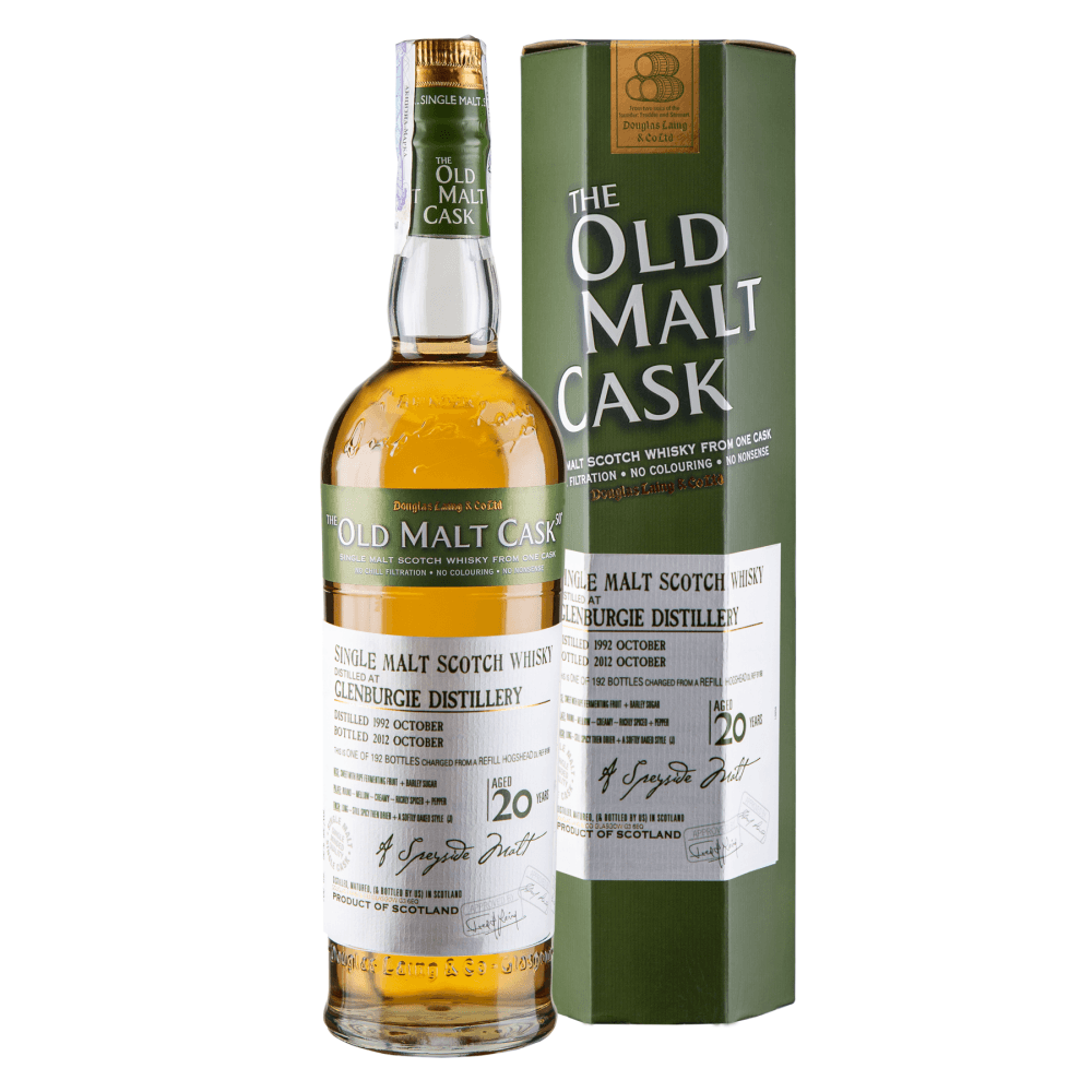 Віскі Glenburgie Vintage 1992 20 yo Single Malt Scotch Whisky 50% 0.7 л