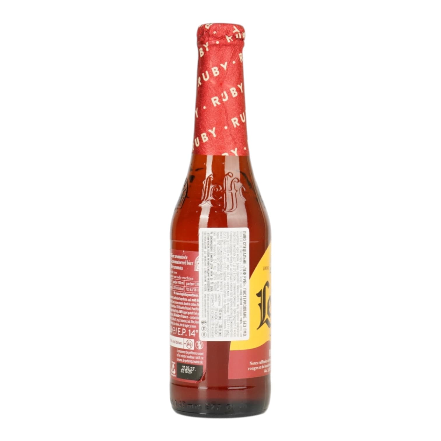 Пиво Leffe Ruby світле 5% 0.33 л