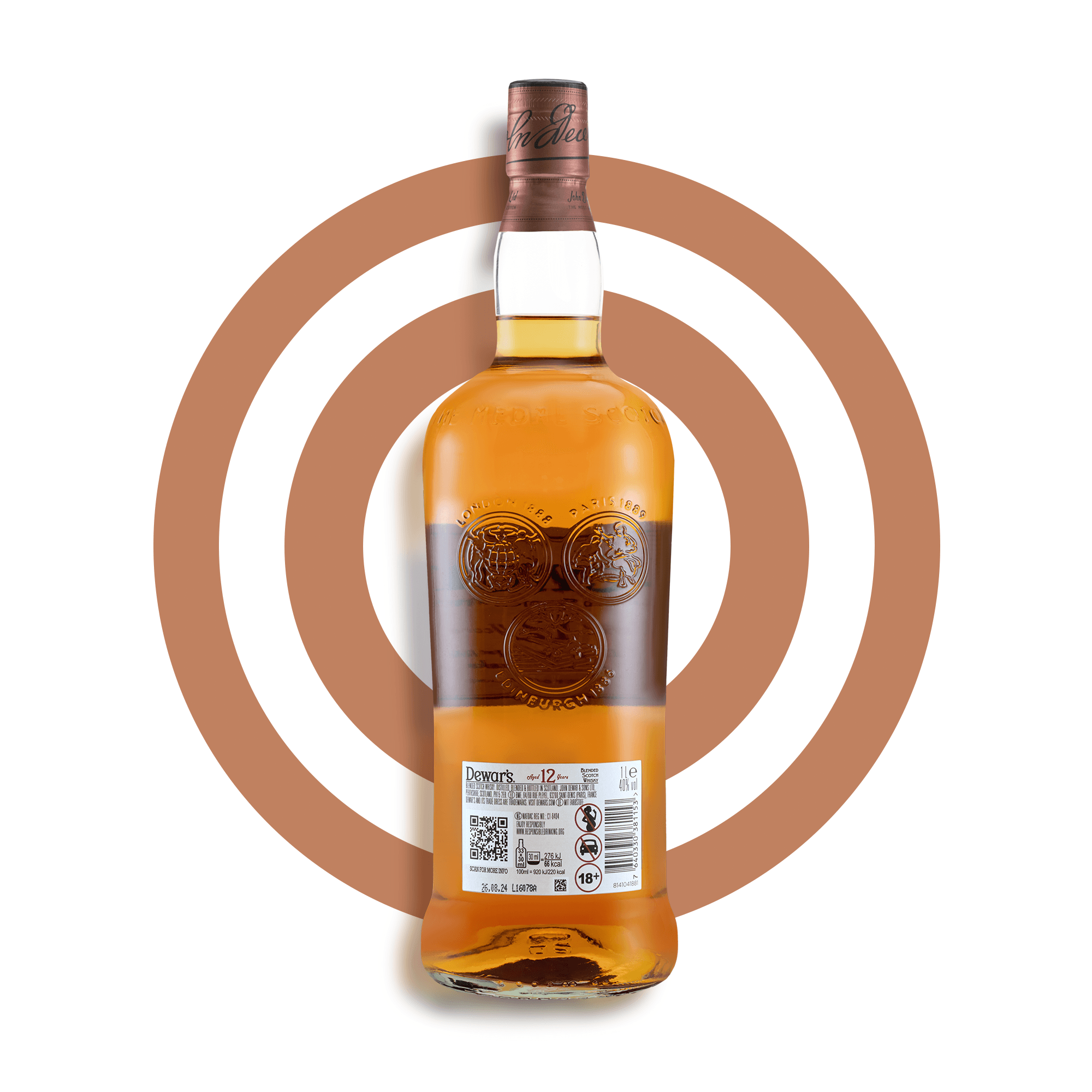 Віскі Dewar's Special Reserve 12 років витримки 40% 1 л (374184)
