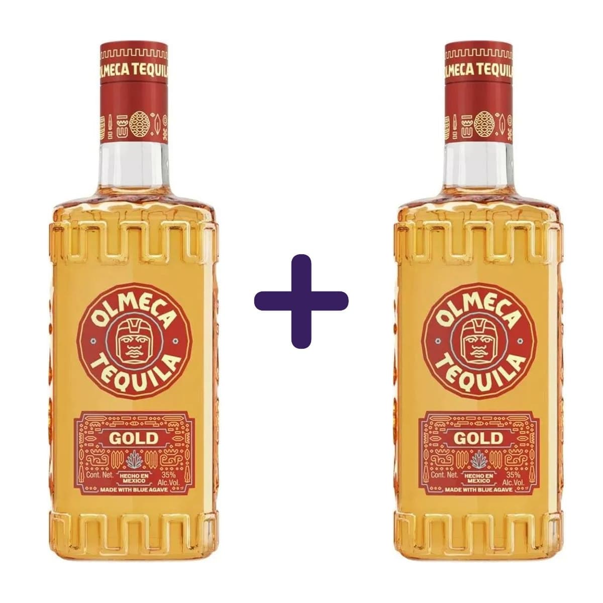 Текіла Olmeca Gold 35% 1 л (2 шт. х 0.5 л)