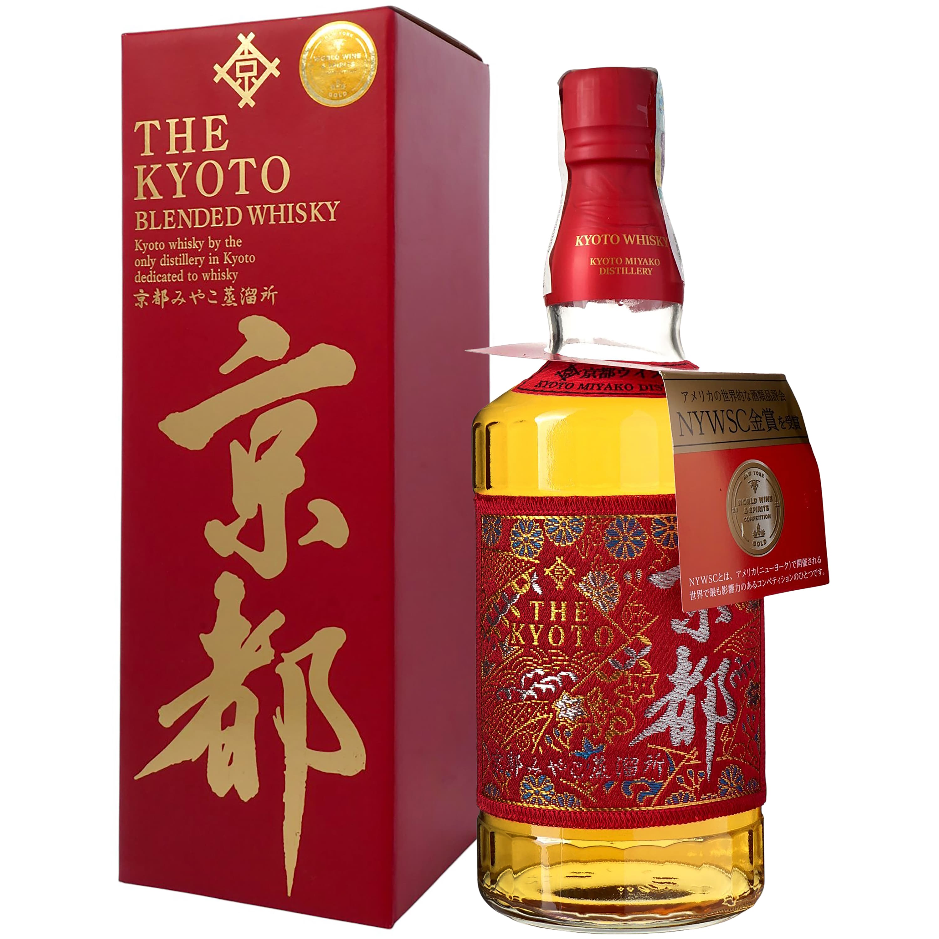 Віскі The Kyoto Aka-Obi Red Nishijin-ori 40% 0.7л