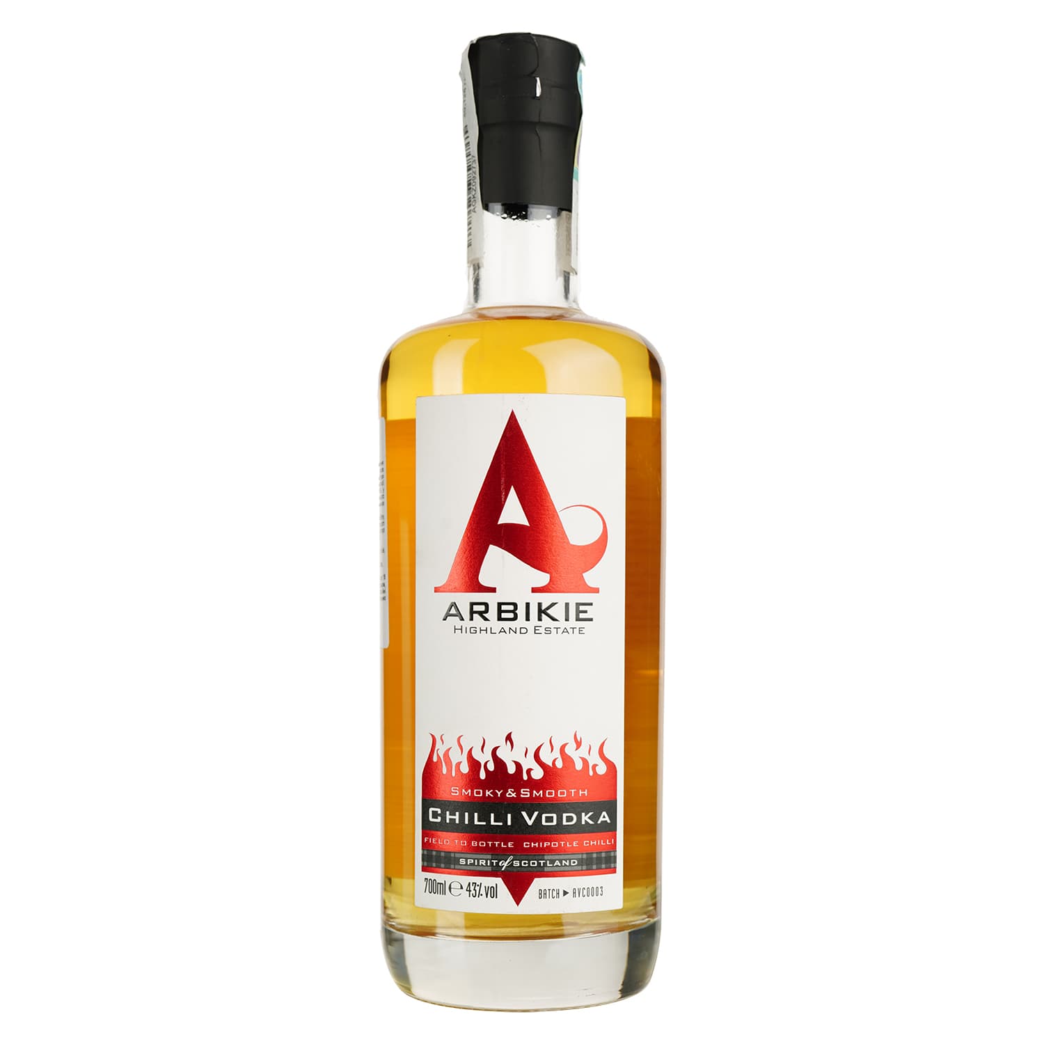 Горілка Arbikie Chilli 43% 0.7 л