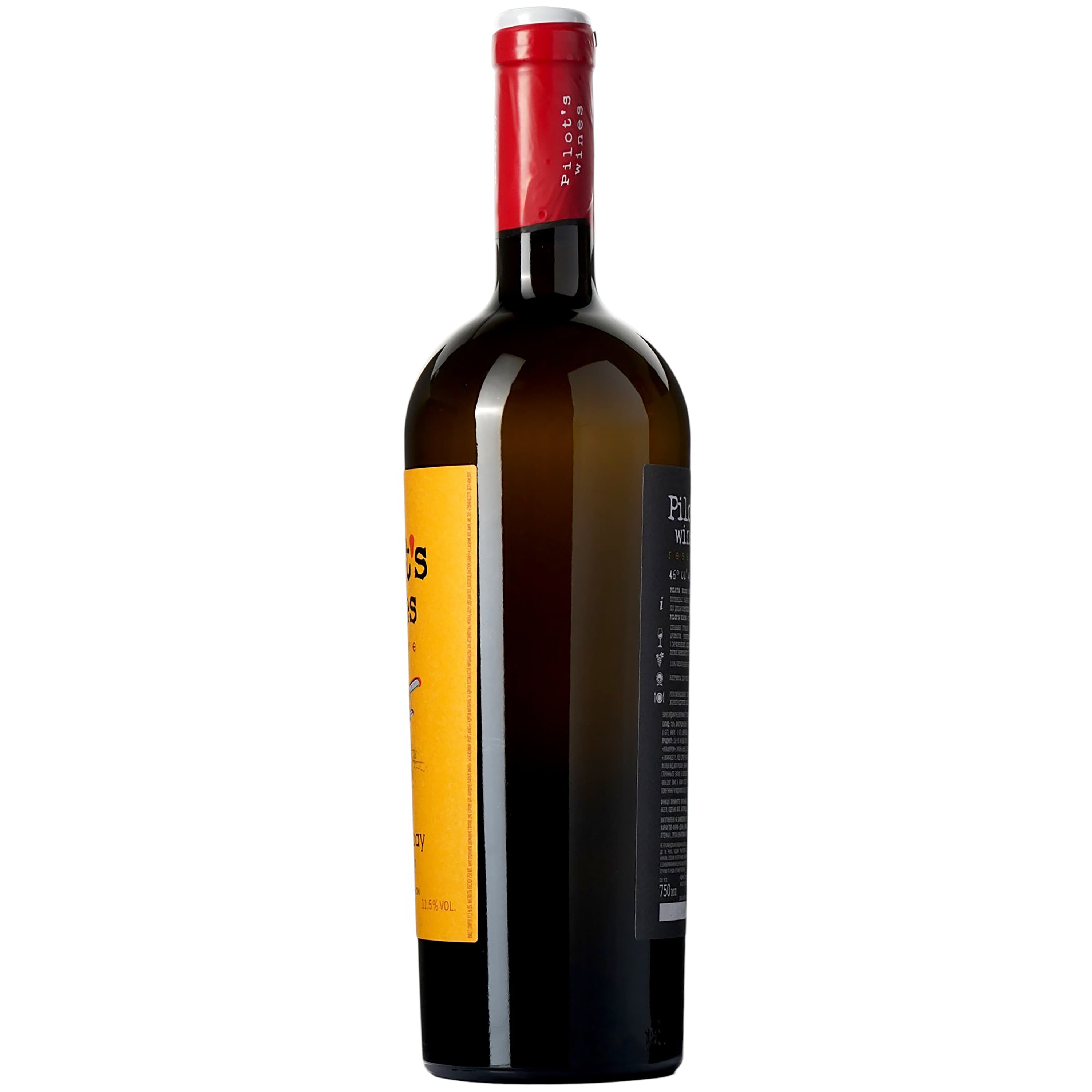 Вино Pilot’s Wines Шардоне Reserve біле сухе 0.75 л