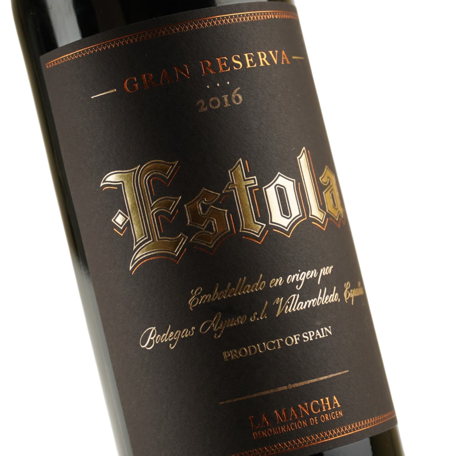 Вино Estola Gran Reserva La Mancha DO червоне сухе 13.5% 0.75 л