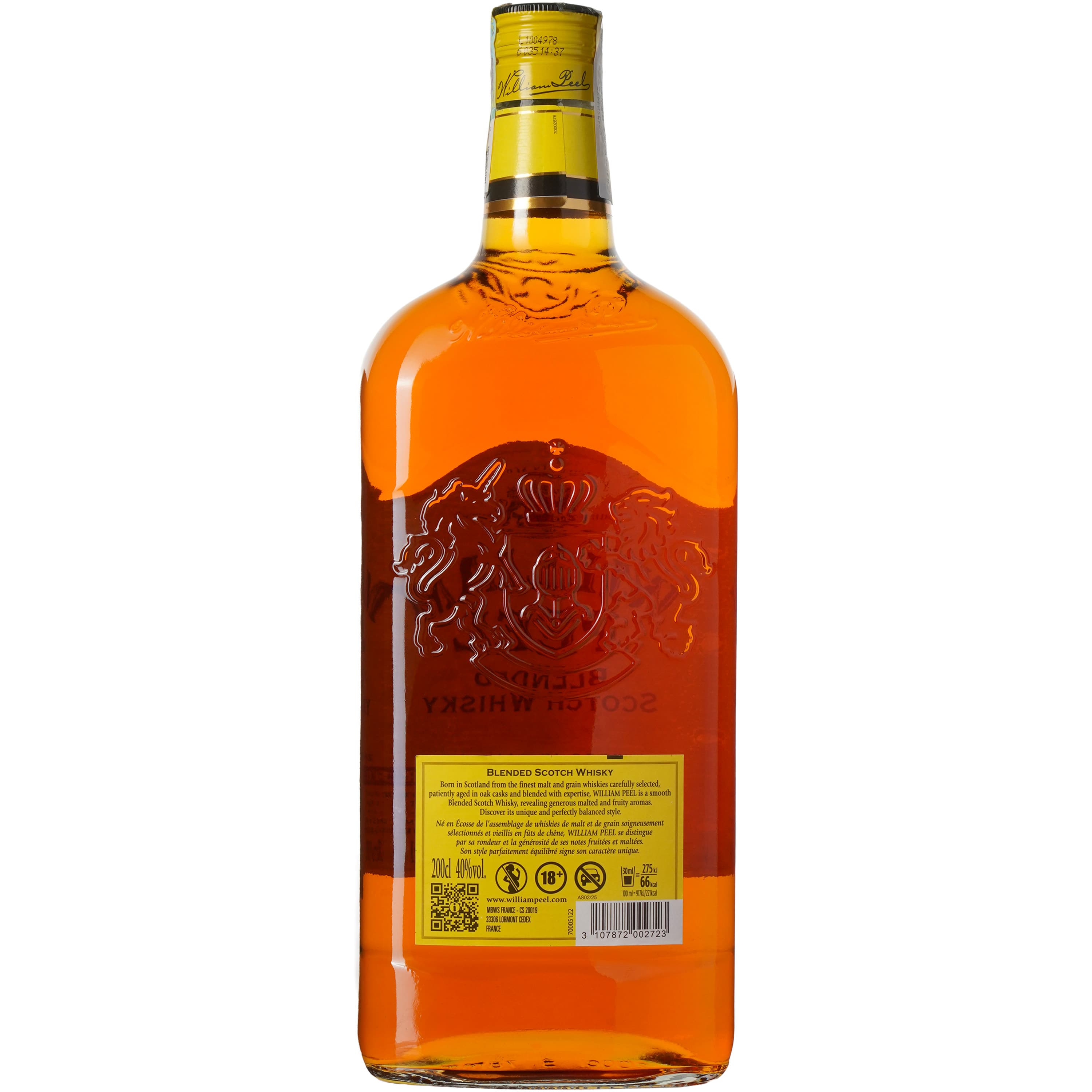 Віскі William Peel 40% 2 л (3107872002723)