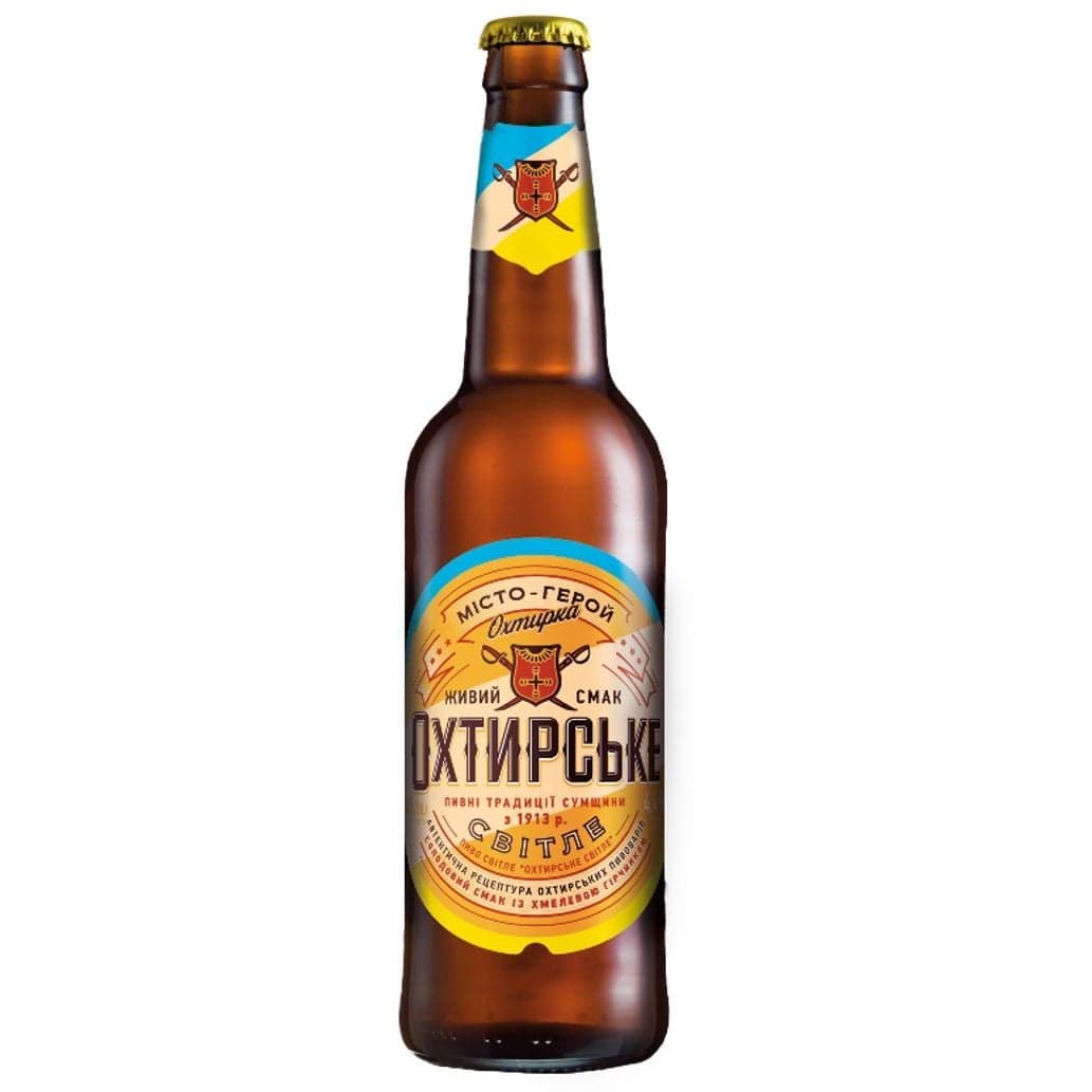 Пиво Охтирське світле 0.5 л