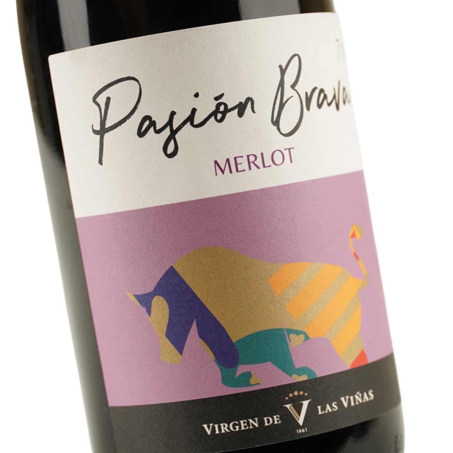 Вино Pasion Brava Merlot червоне напівсухе 0.75 л