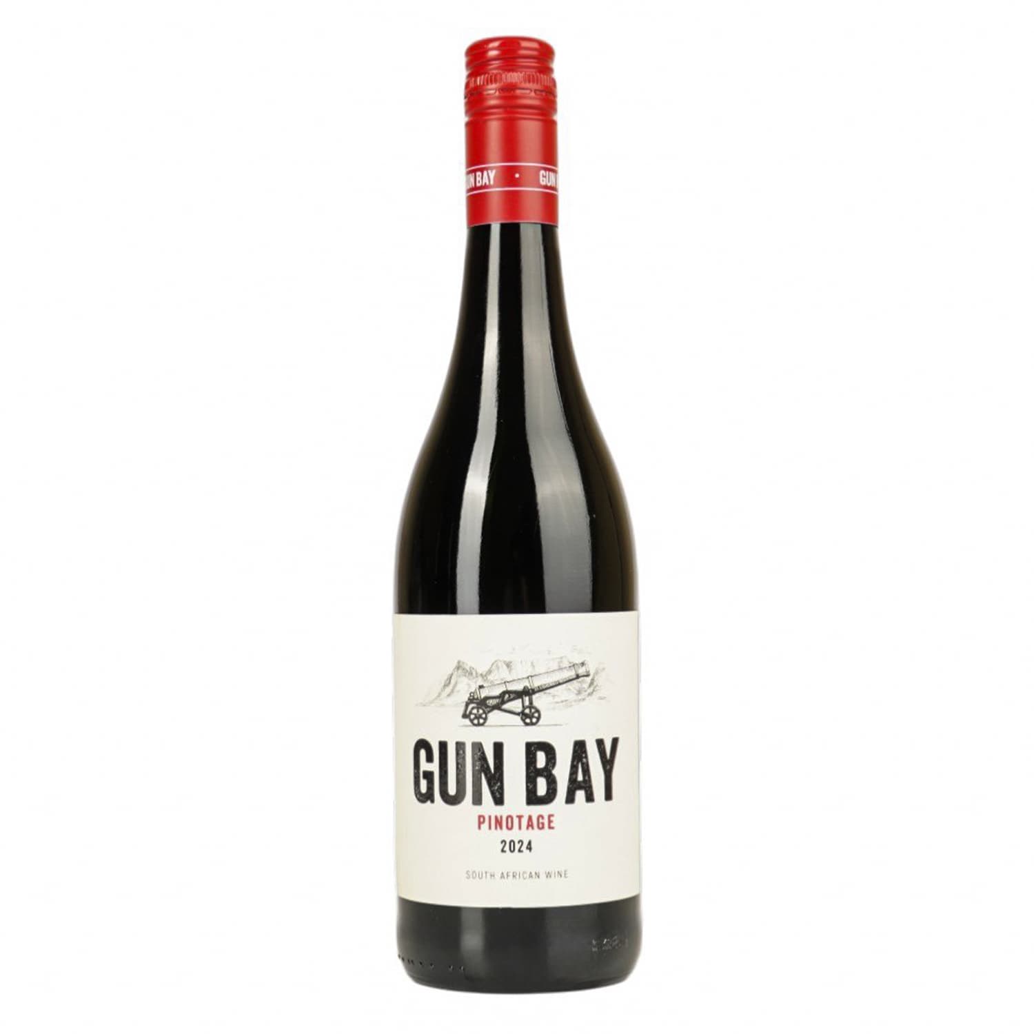 Вино Gun Bay Pinotage червоне сухе 0.75 л