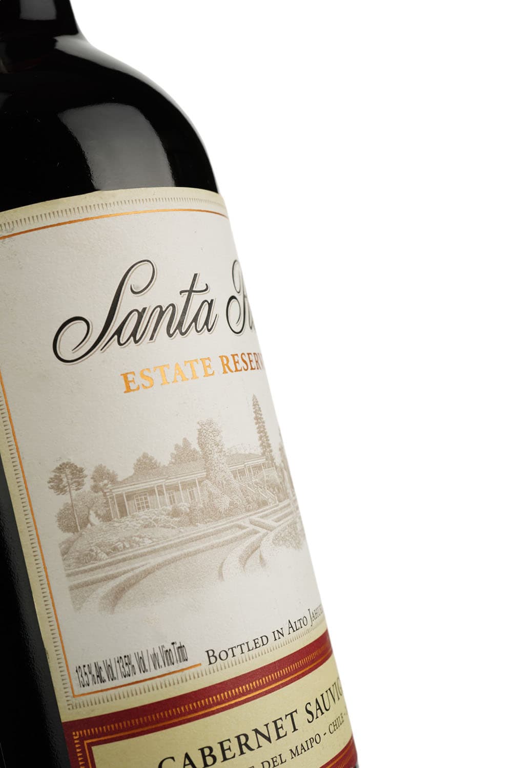 Вино Santa Rita Reserva Cabernet Sauvignon Maipo Valley D.O., червоне, сухе, 11-14,5%, 0,75 л