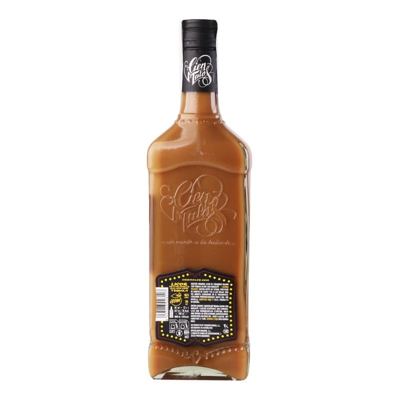 Лікер Cien Malos Caramelo 16% 0.7 л