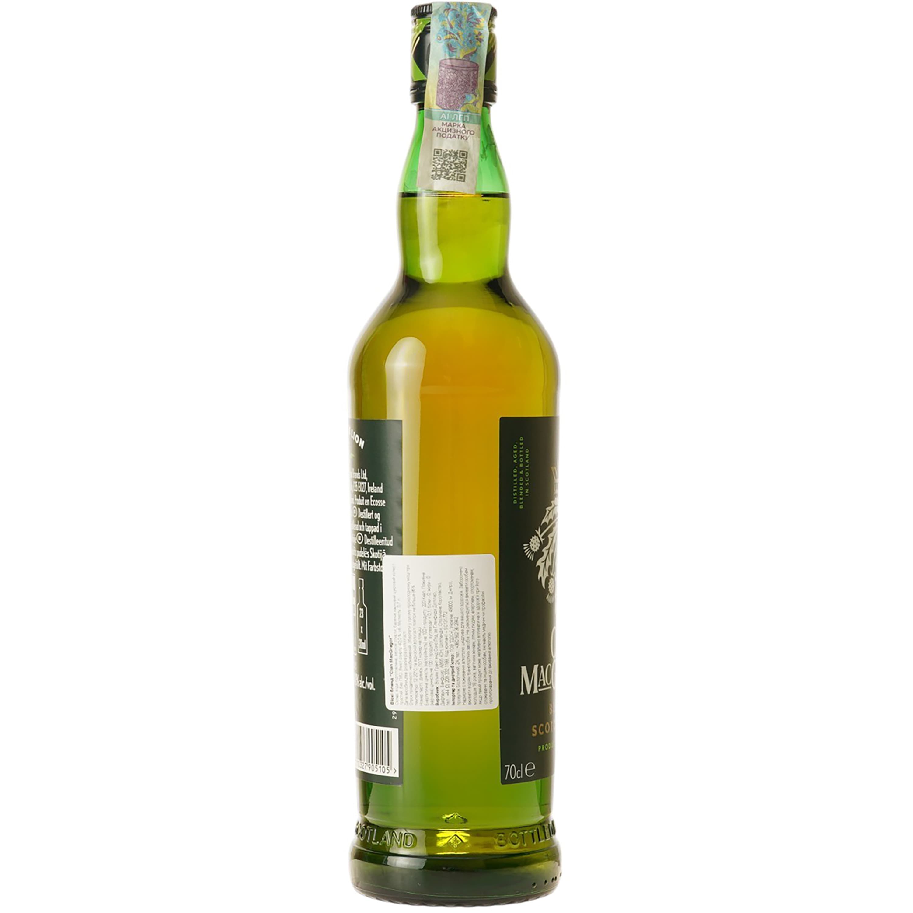 Віскі Clan MacGregor Blended Scotch Whisky, 40%, 0,7 л
