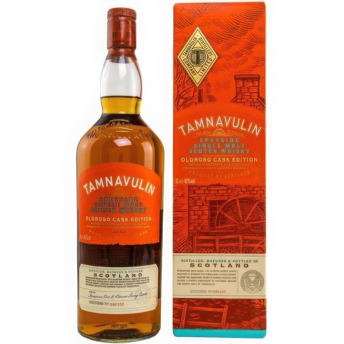 Віскі Tamnavulin Oloroso Cask 40% 1 л в подарунковій коробці