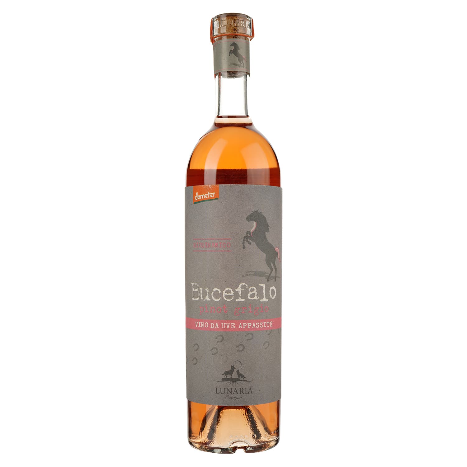 Вино Lunaria Bucefalo Pinot Grigio Terre Di Chieti біле сухе 0.75 л