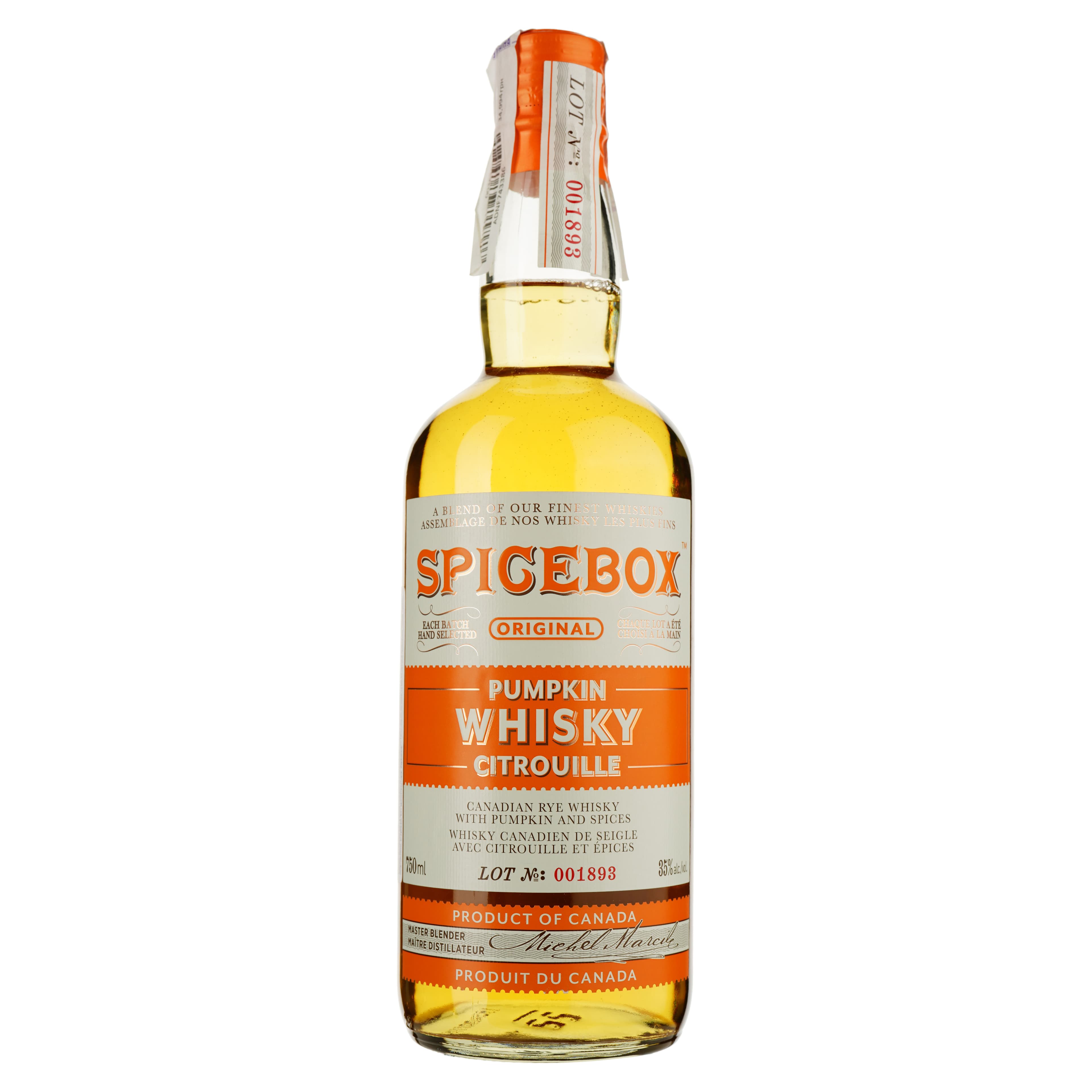 Віскі Maison des Futailles Spicebox Pumpkin, 35%, 0,75 л (8000014042544)