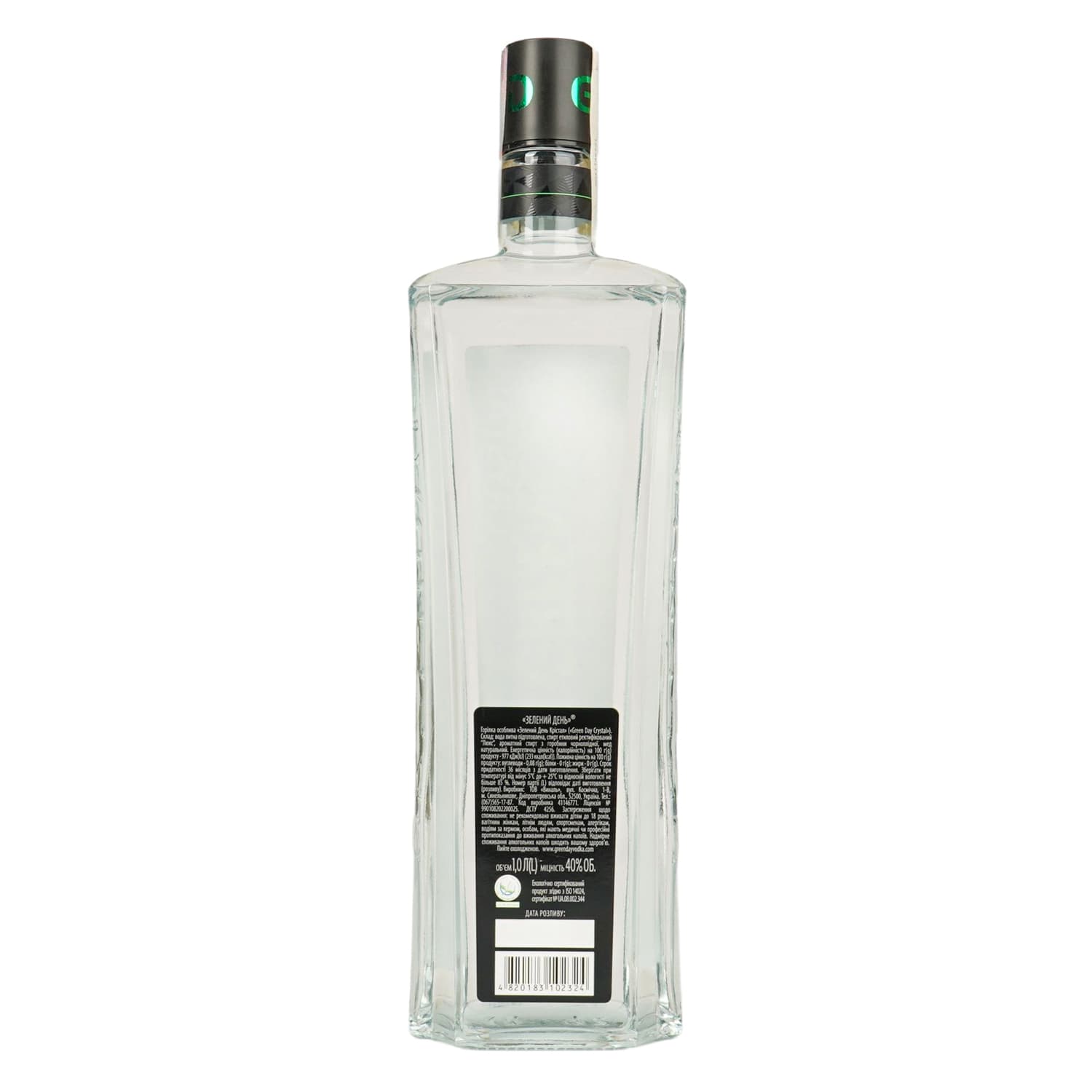 Горілка Green Day Crystal 40% 1 л