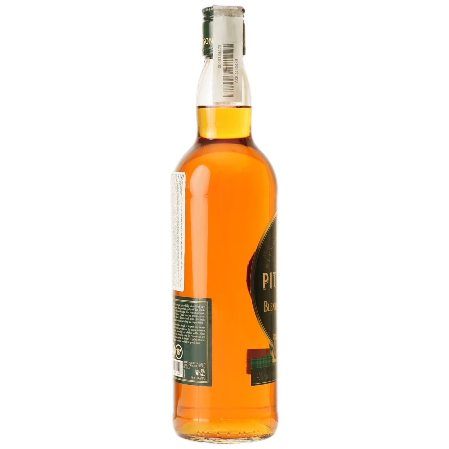 Віскі Sir Pitterson Premium Blended Scotch Whisky 40% 0.7 л