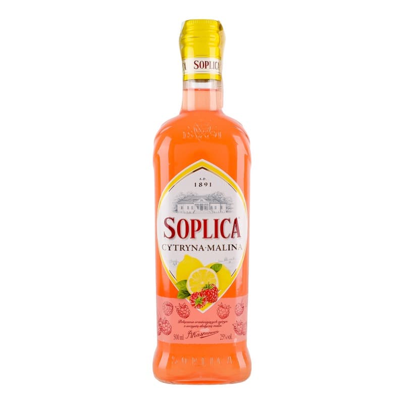 Лікер Soplica Lemon and Raspberry 25% 0.5 л