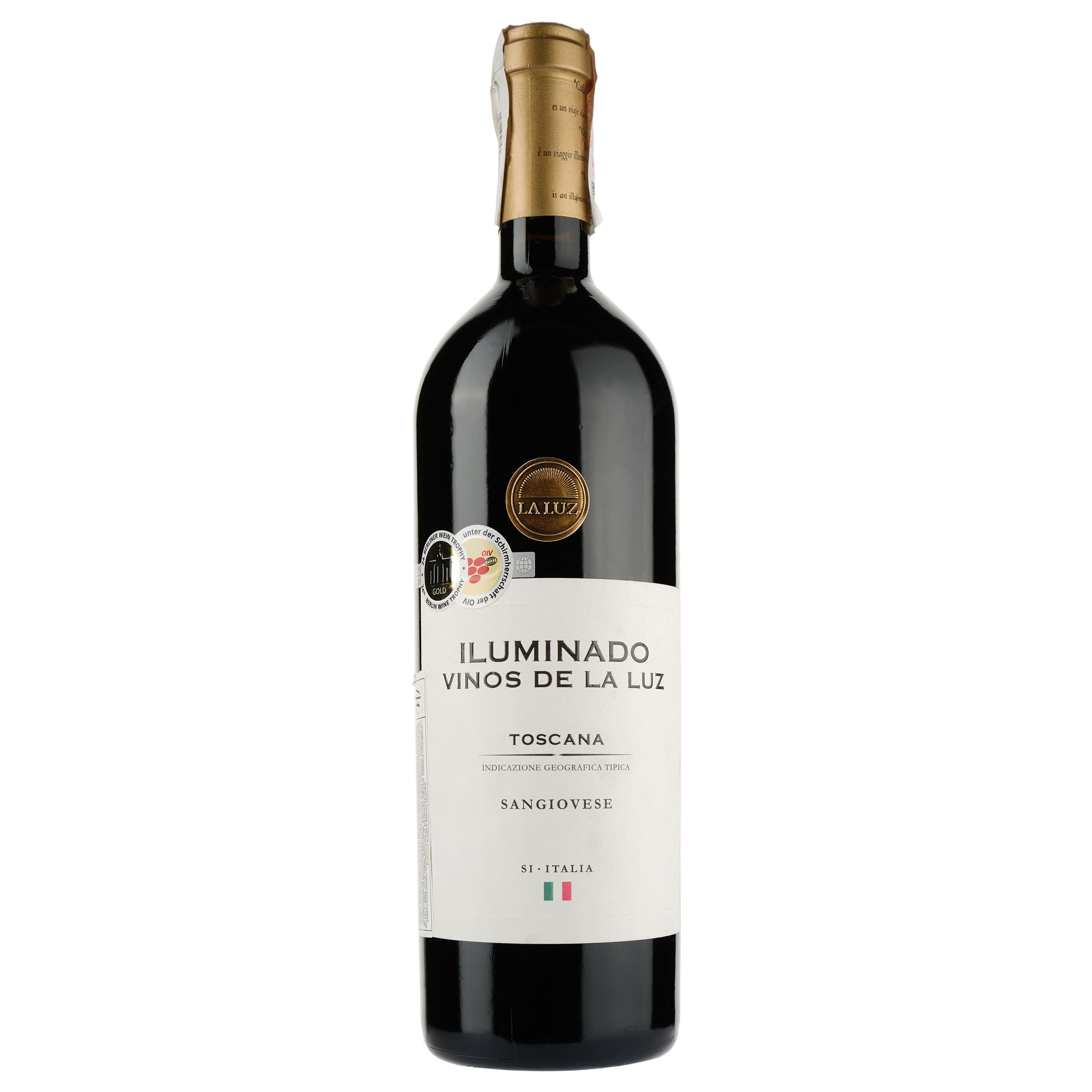 Вино La Luz Iluminado Vinos de La Luz Toscana червоне сухе 14% 0.75 л