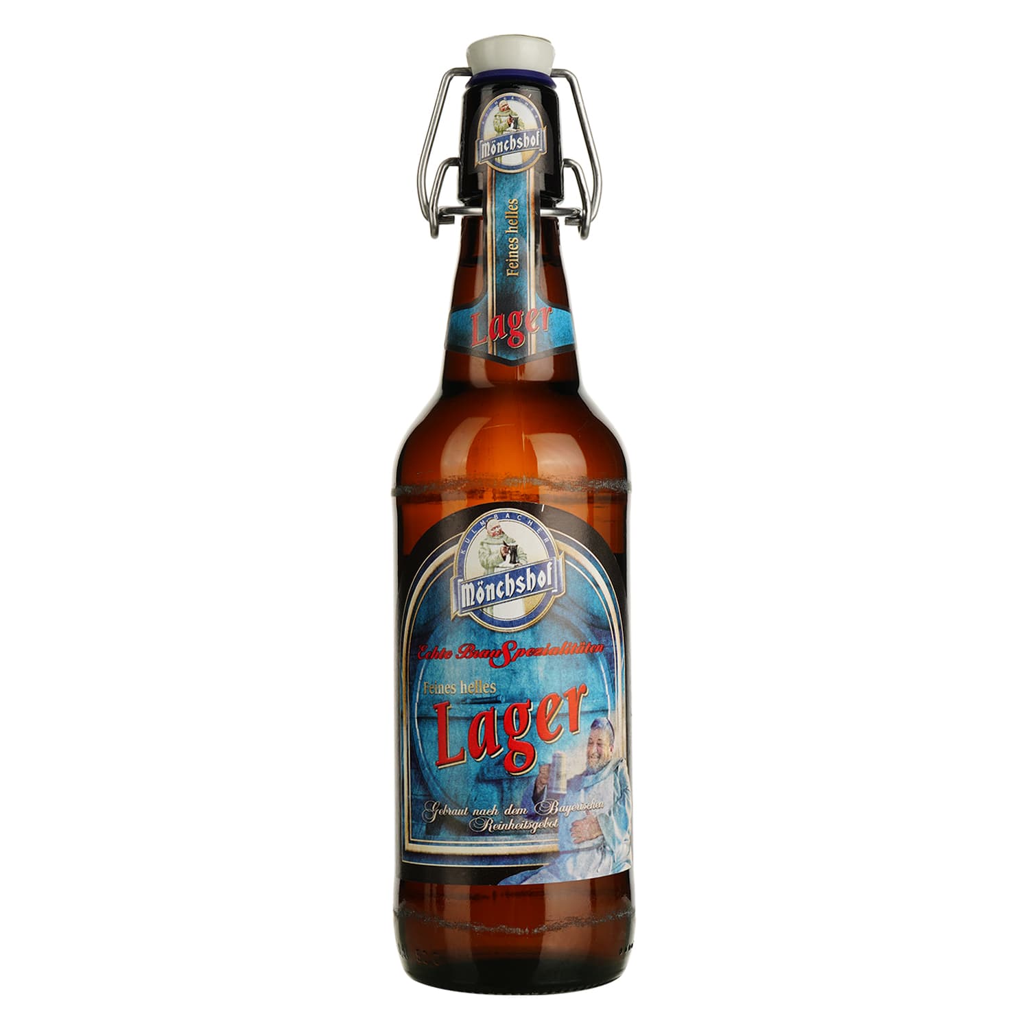 Пиво Monchshof Lager світле 4.9% 0.5 л