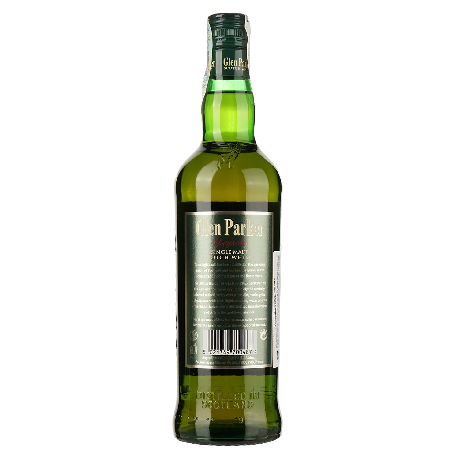 Віскі Angus Dundee Distillers Glen Parker, 40%, 0,7 л (8000014493285)