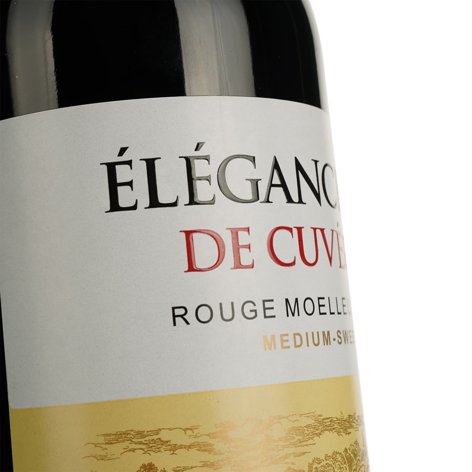 Вино Elegance de Cuvee Rouge Medium Sweet червоне напівсолодке 0.75 л