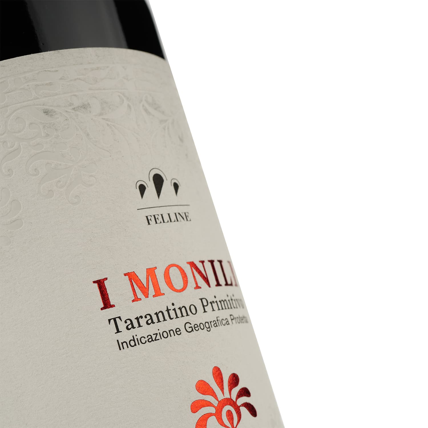 Вино Felline Tarantino Primitivo IGP Monili червоне напівсухе 0.75 л
