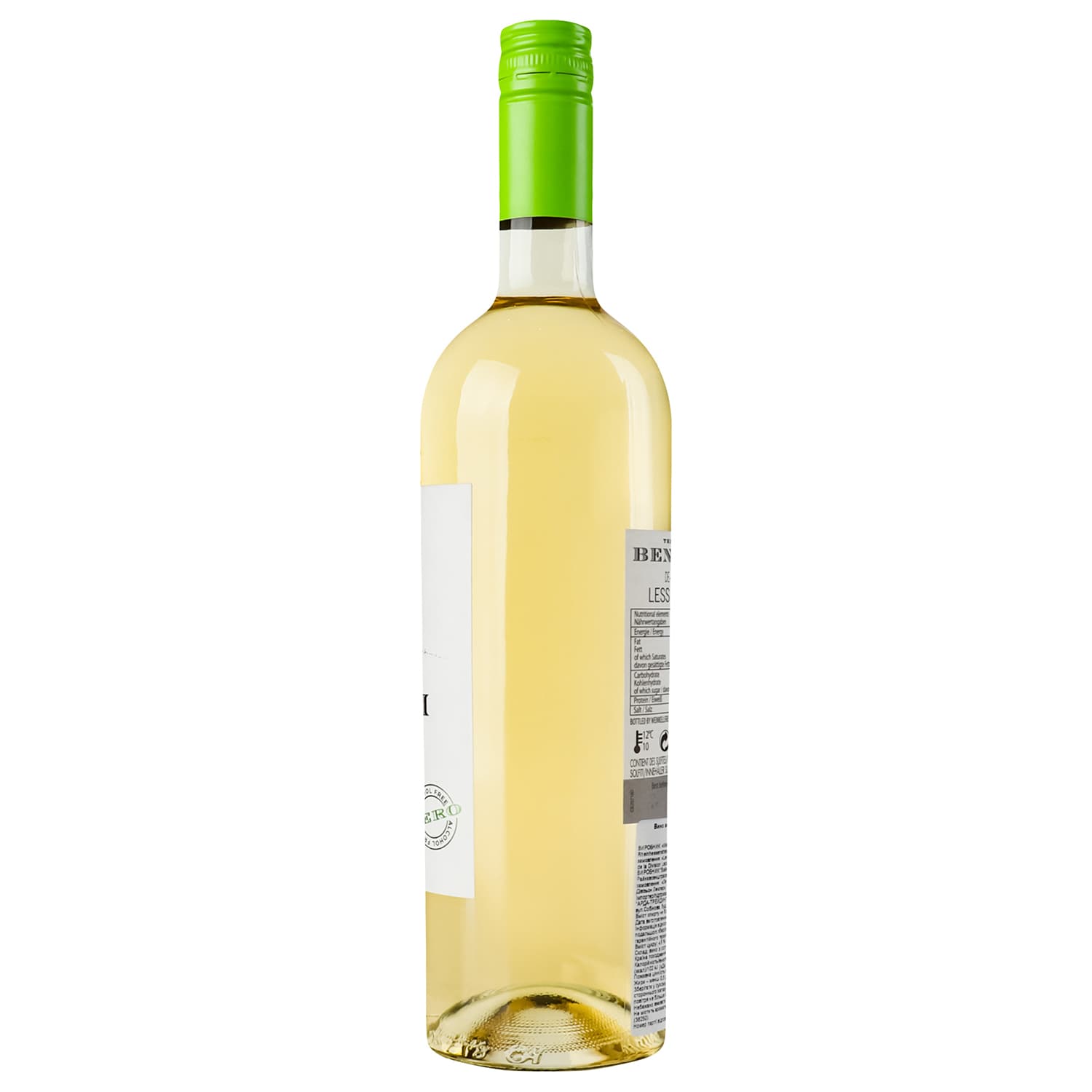 Вино безалкогольне The Bench Sauvignon Blanc, 0%, 0,75 л (36250)