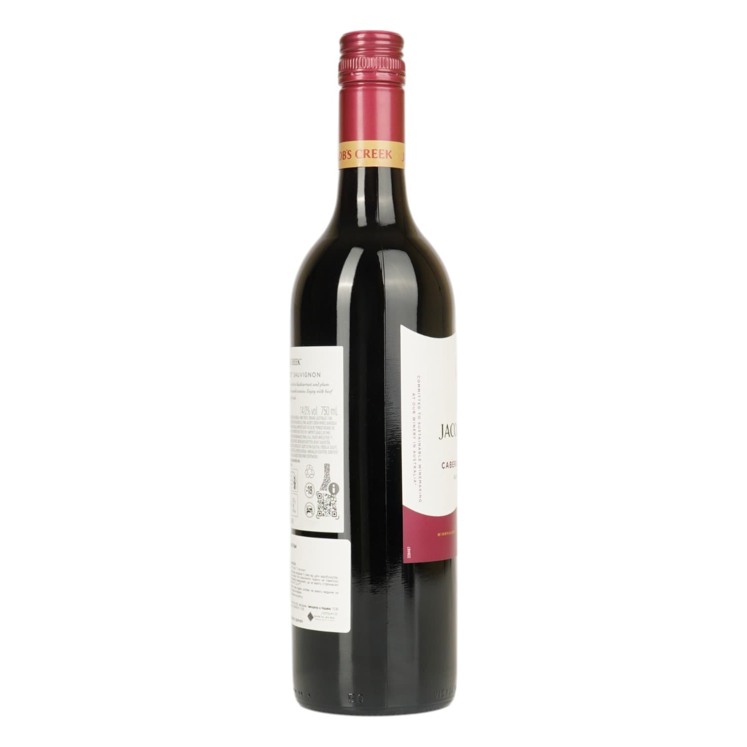 Вино Jacob's Creek Classic Cabernet Sauvignon червоне сухе 13.5% 0.75 л (2001)