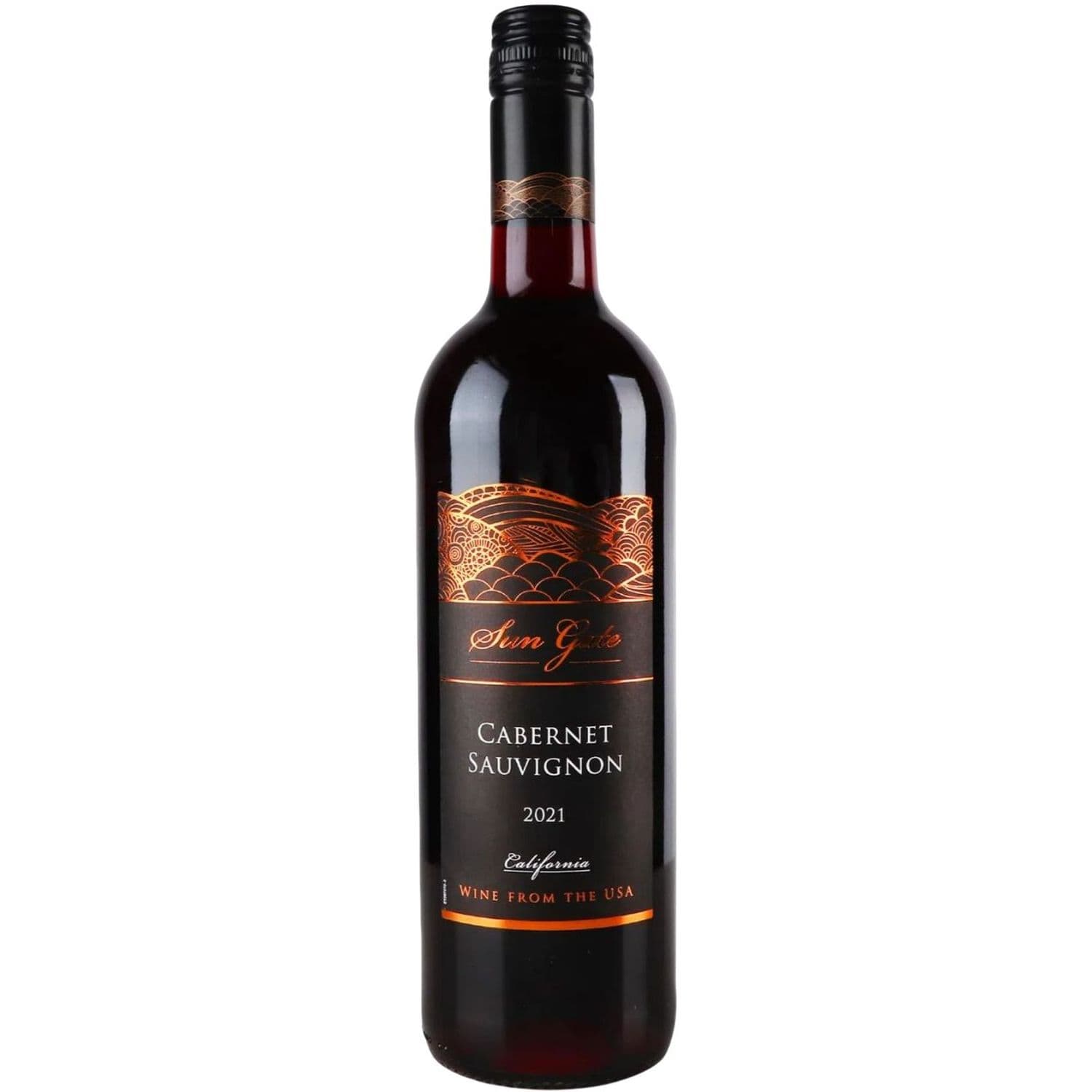 Вино Sun Gate Cabernet Sauvignon 2021 червоне сухе 12.5%, 0.75 л (35815)