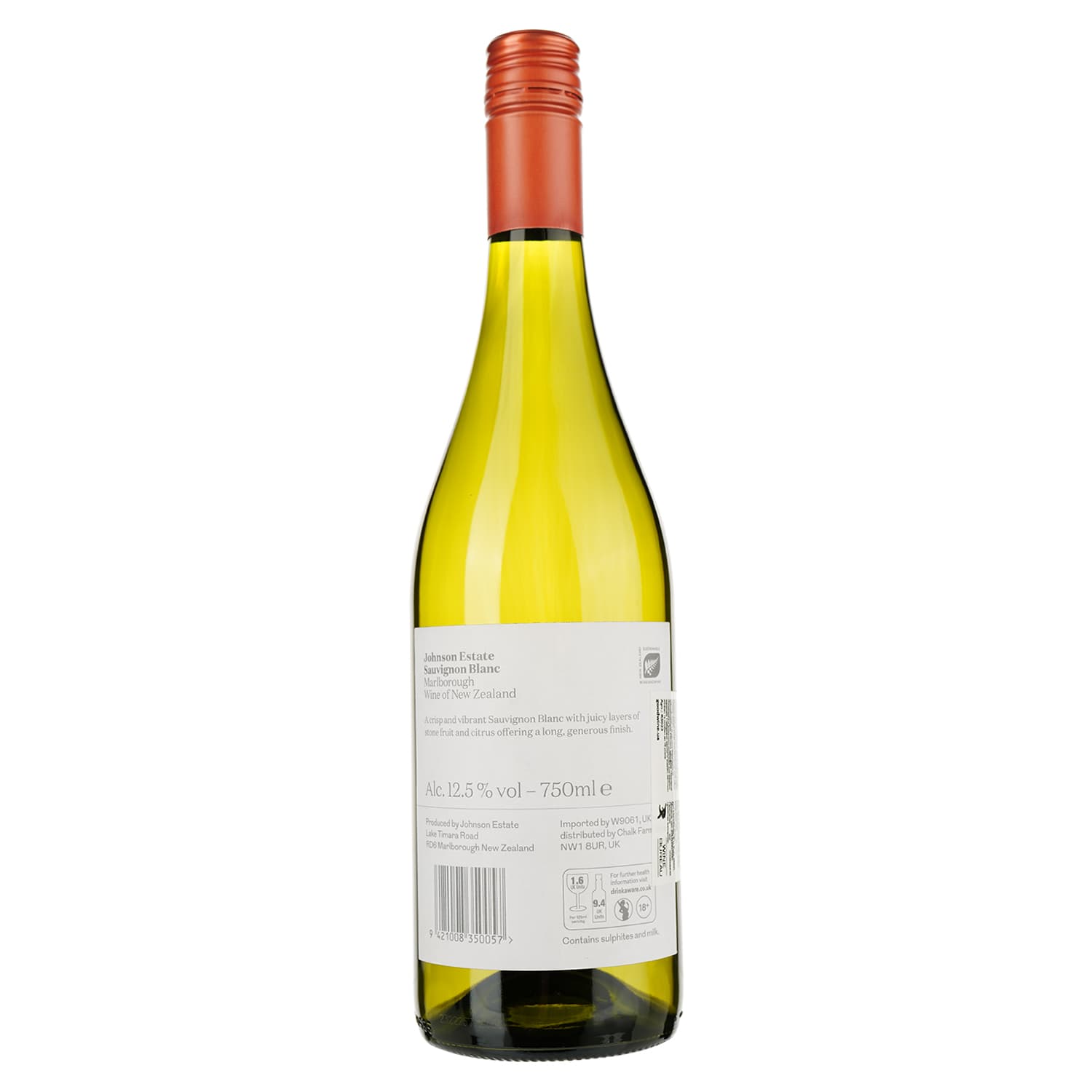 Вино Johnson Estate Sauvignon Blanc біле сухе 0.75 л