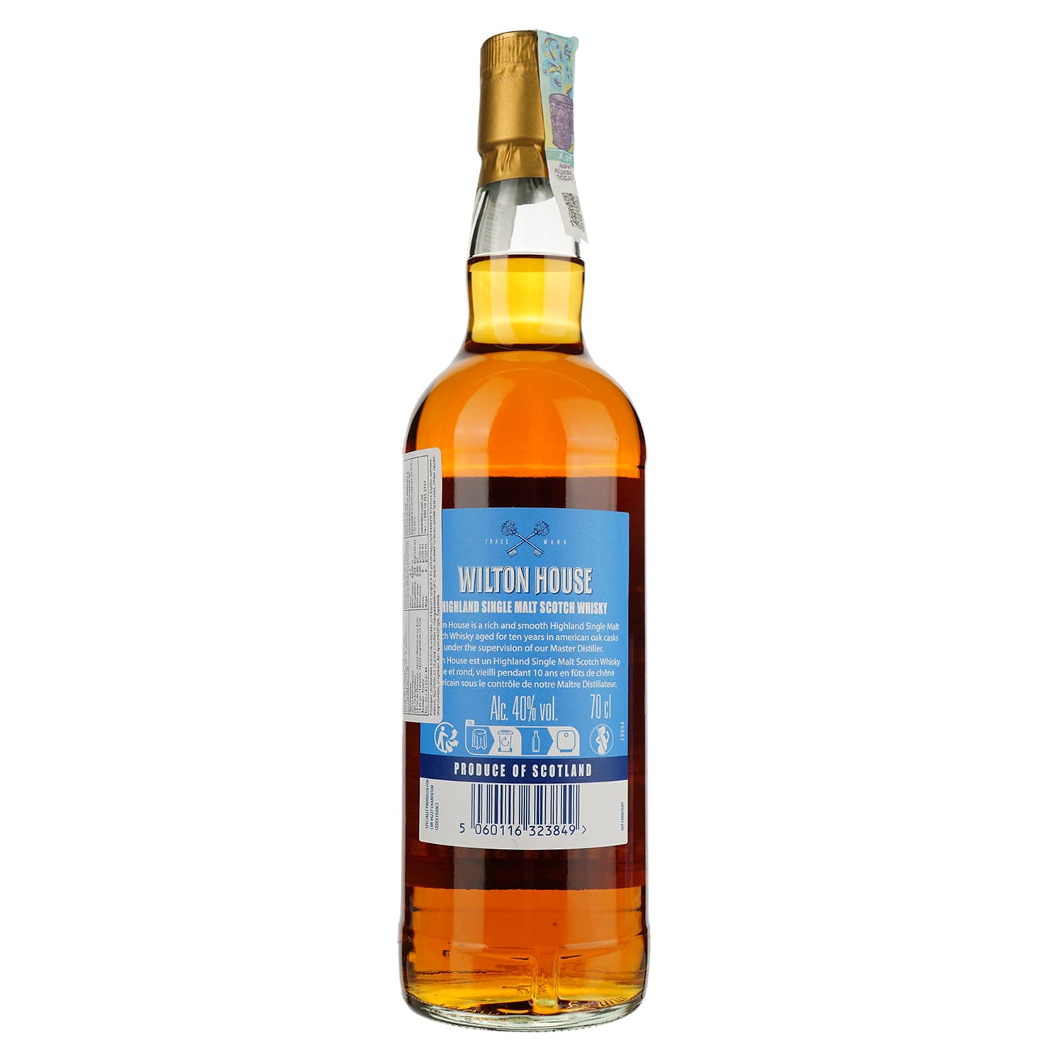 Віскі Wilton House 10yo, 40%, 0,7 л (8000019823427)
