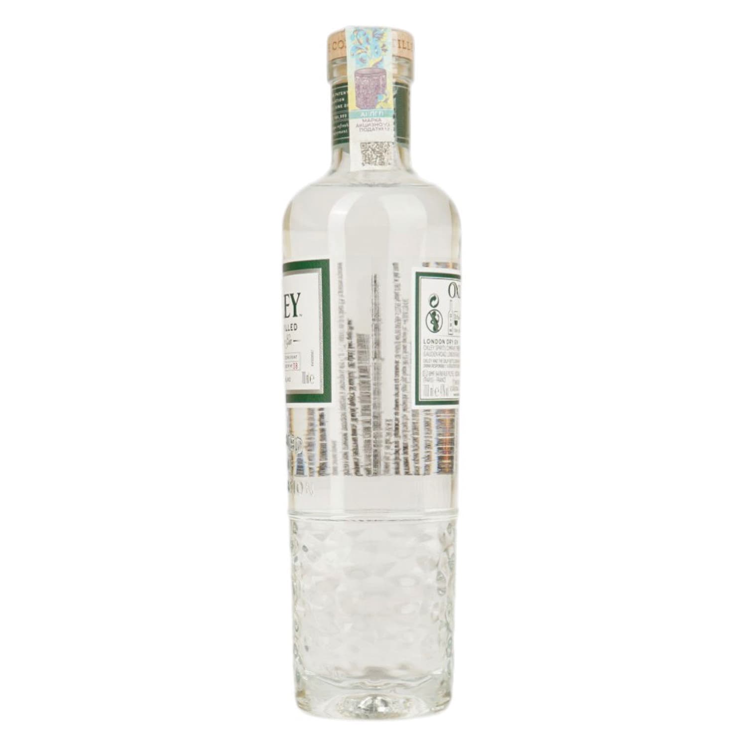 Джин Oxley London Dry Gin 47% 0.7 л