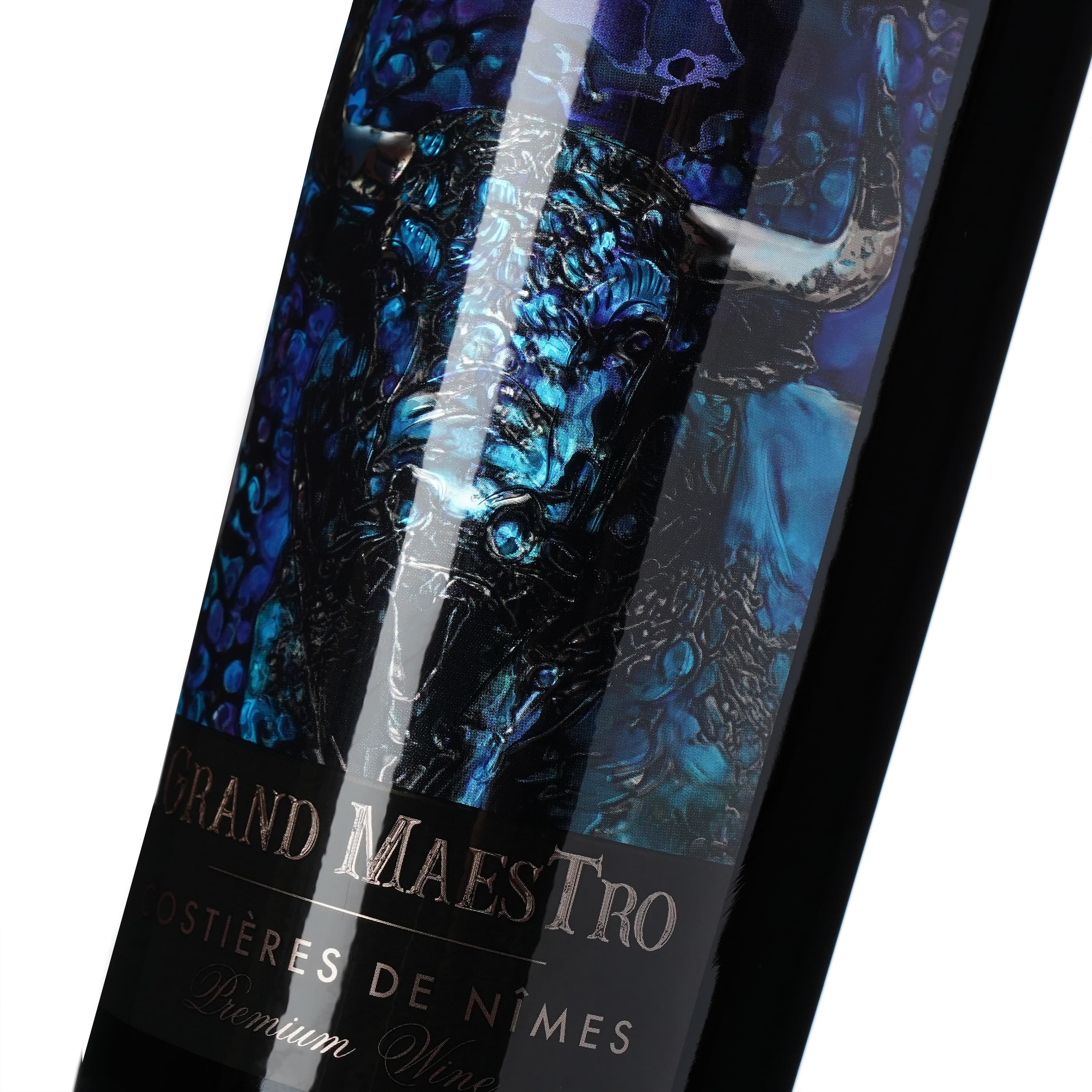 Вино Grand Maestro Rouge AOP Costieres de Nimes, червоне, сухе, 0,75 л