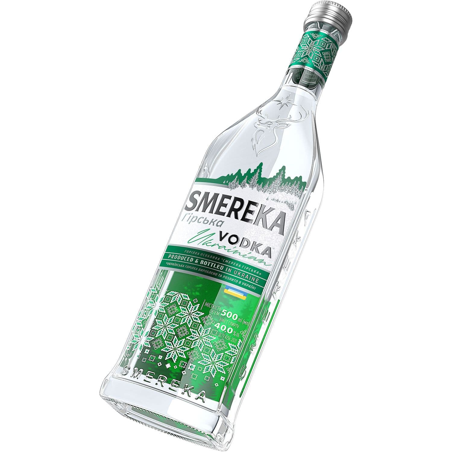 Горілка Smereka Гірська особлива, 40%, 0,5 л