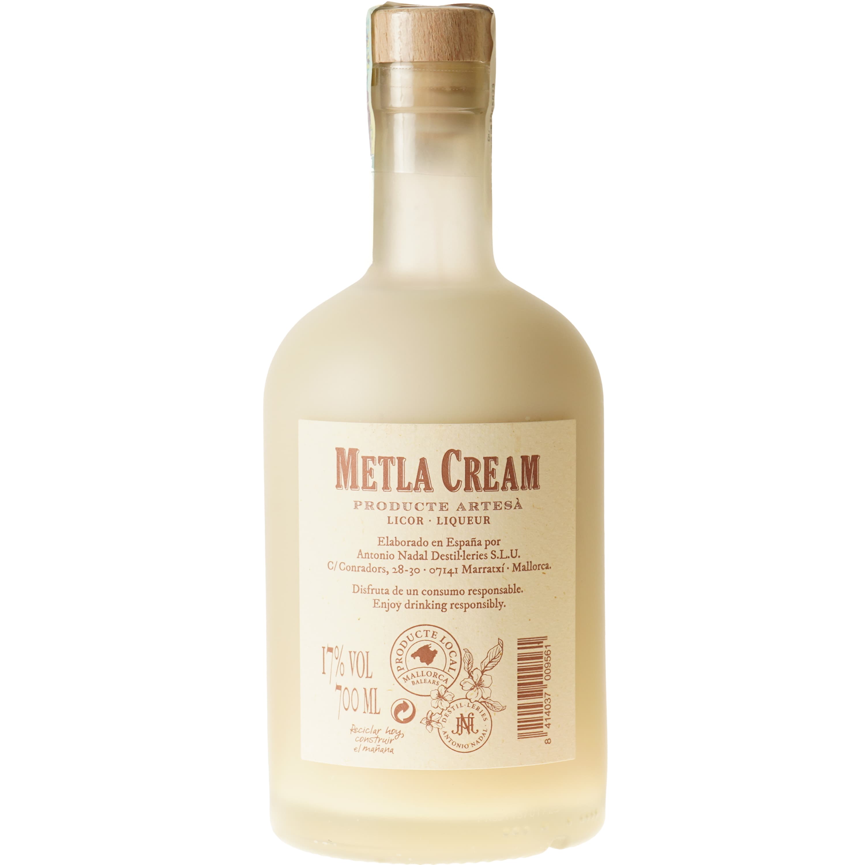 Лікер Metla Cream 17% 0.7 л