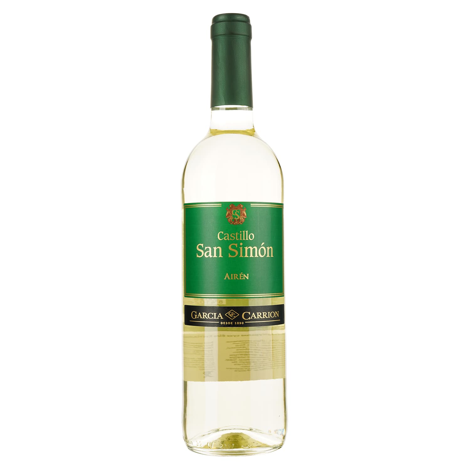 Вино Castillo San Simon Airen, біле, сухе, 11%, 0,75 л (27254)