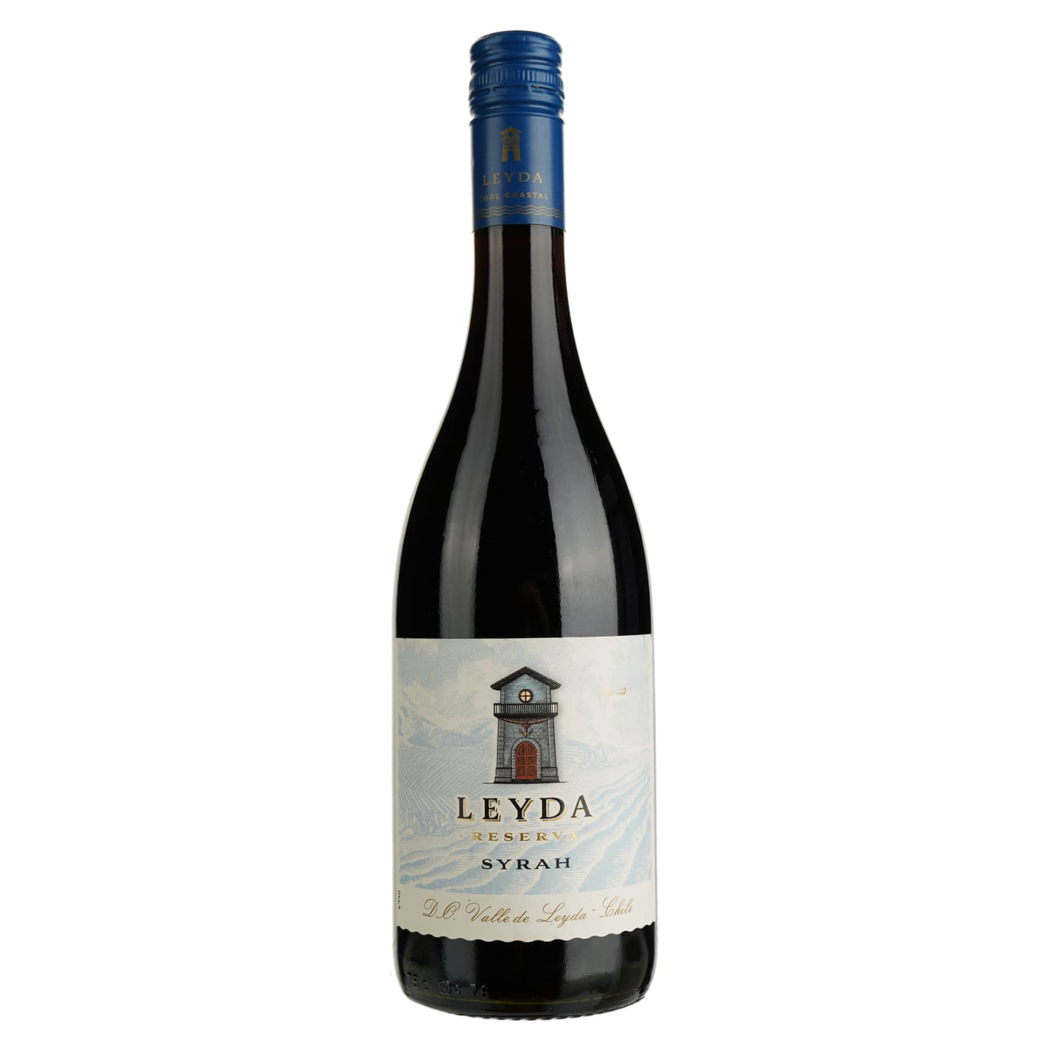 Вино Leyda Syrah Reserva, червоне, сухе, 13,5%, 0,75 л (3056)