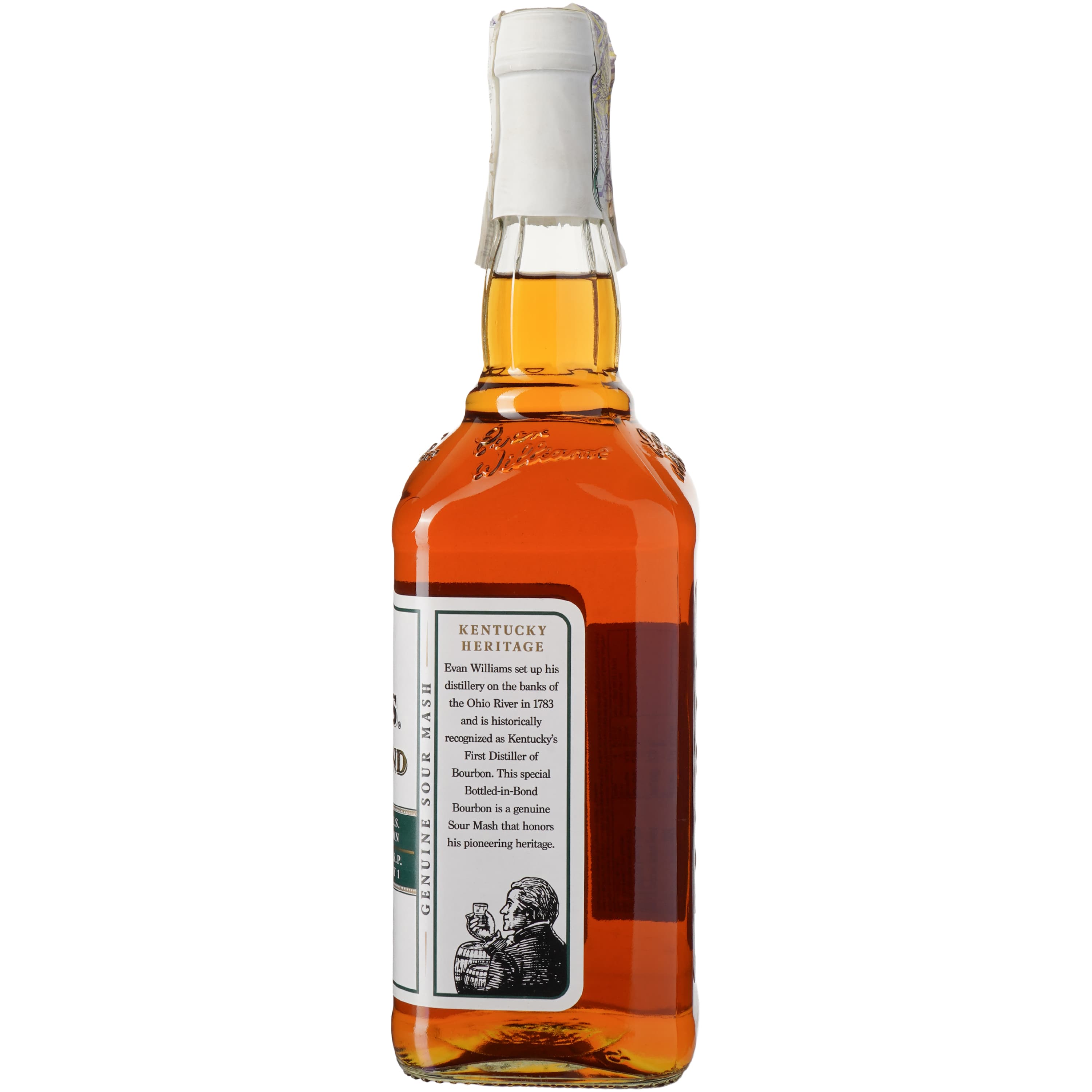 Віскі Evan Williams Bottled in Bond 50% 0.75 л (886292)