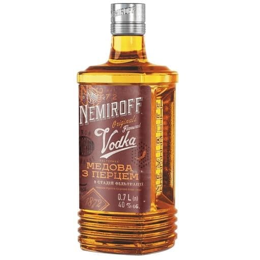 Настоянка Nemiroff Originals Українська медова з перцем 40% 0.7 л (1649)
