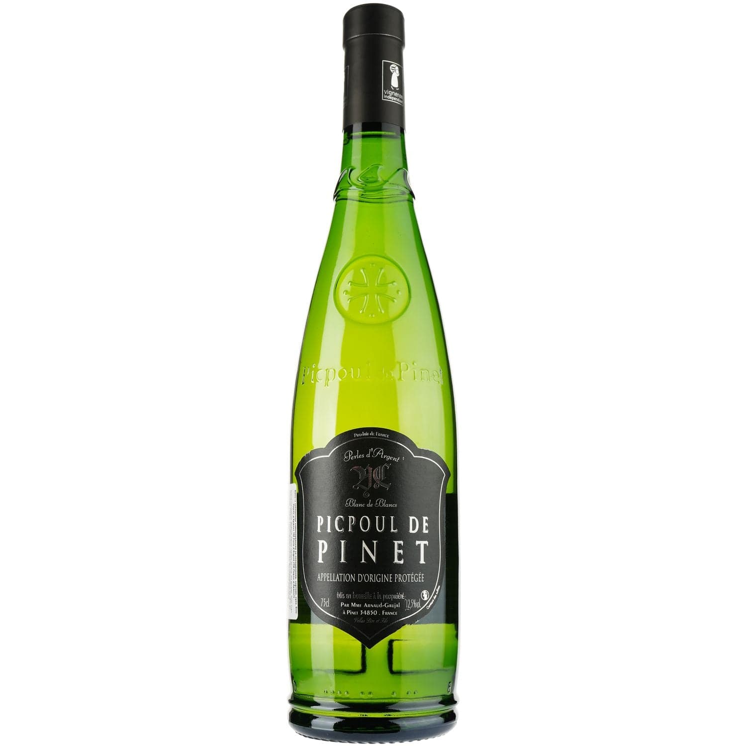 Вино Perles d'Argent AOP Picpoul de Pinet, біле, сухе, 0,75 л